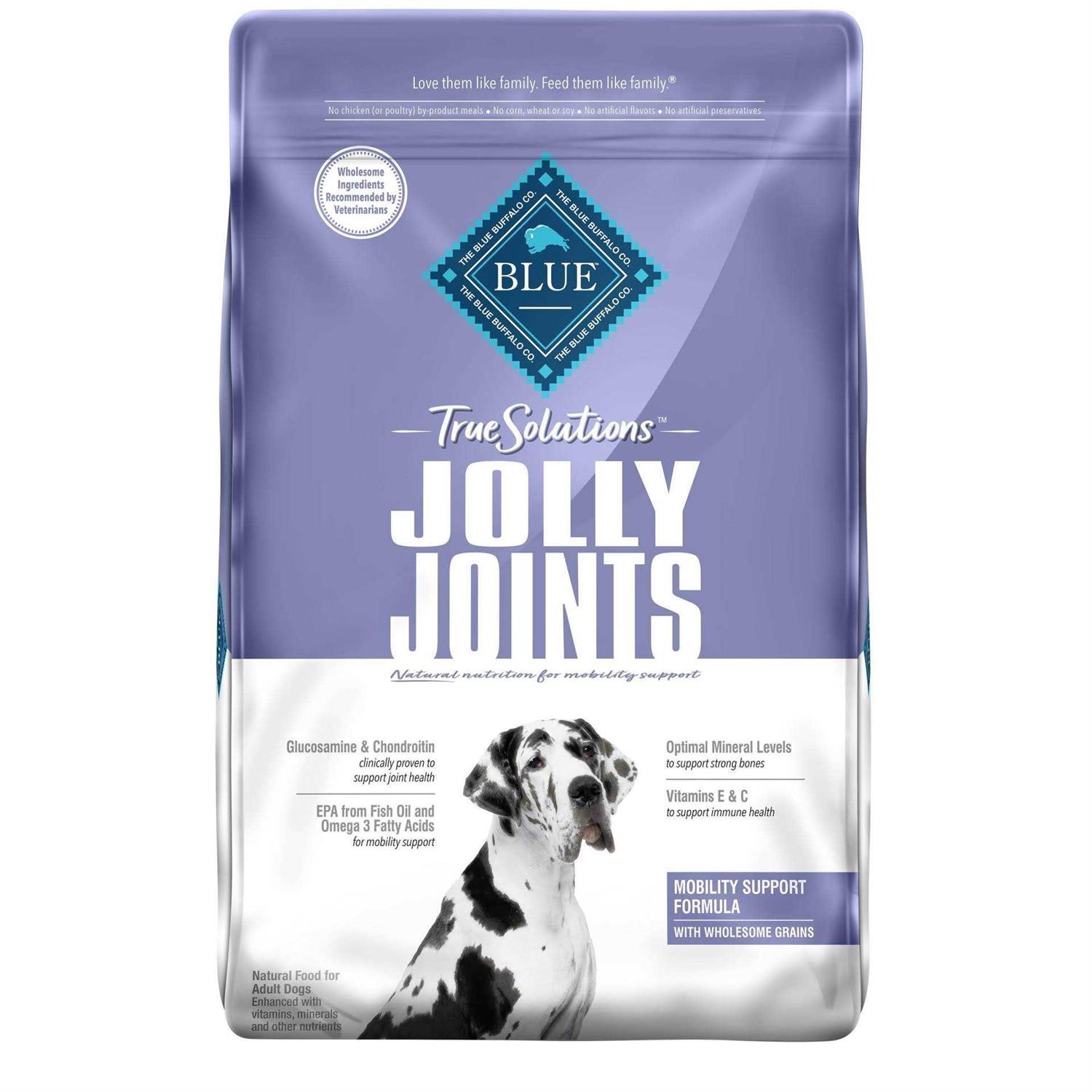 Blue Buffalo True Solutions Jolly Joints Mobility Support Dog Food - Healthber