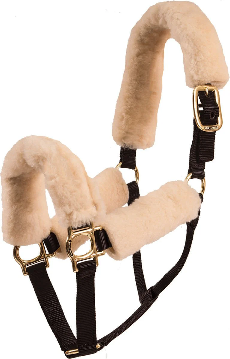 Fleece Halter Cover Set, Natural - Healthber