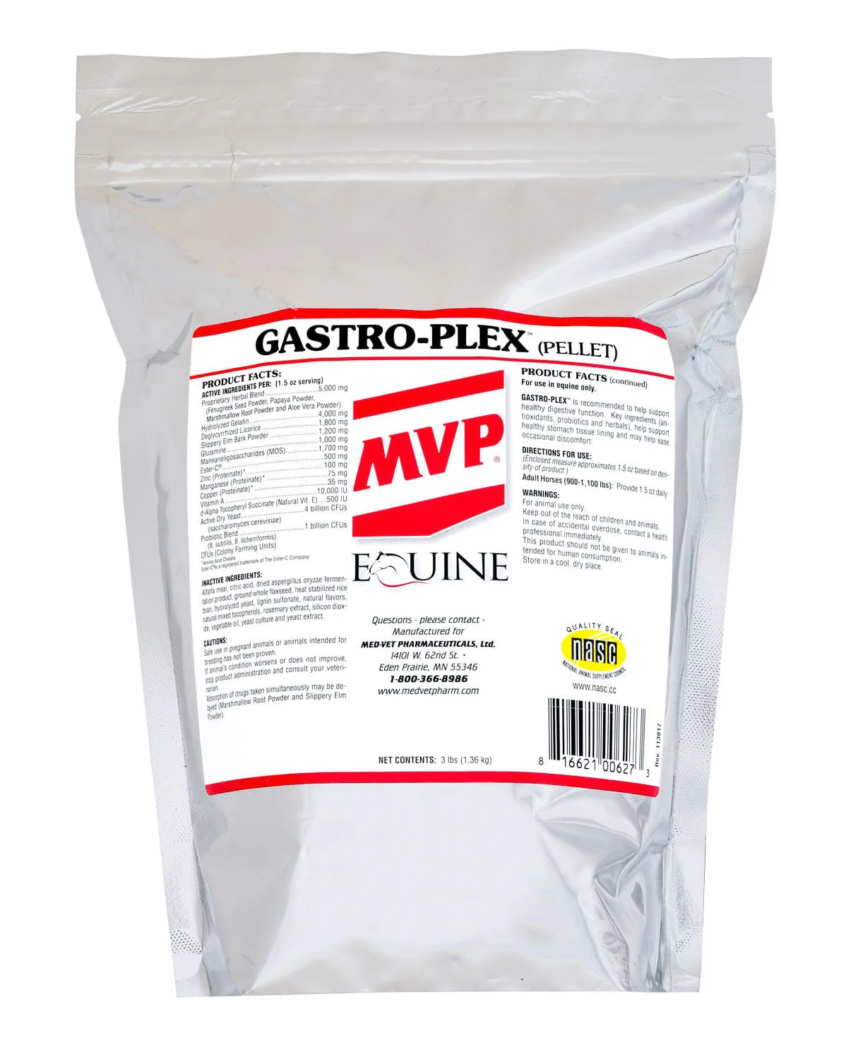 Med-Vet Gastro-Plex Pellets - Healthber