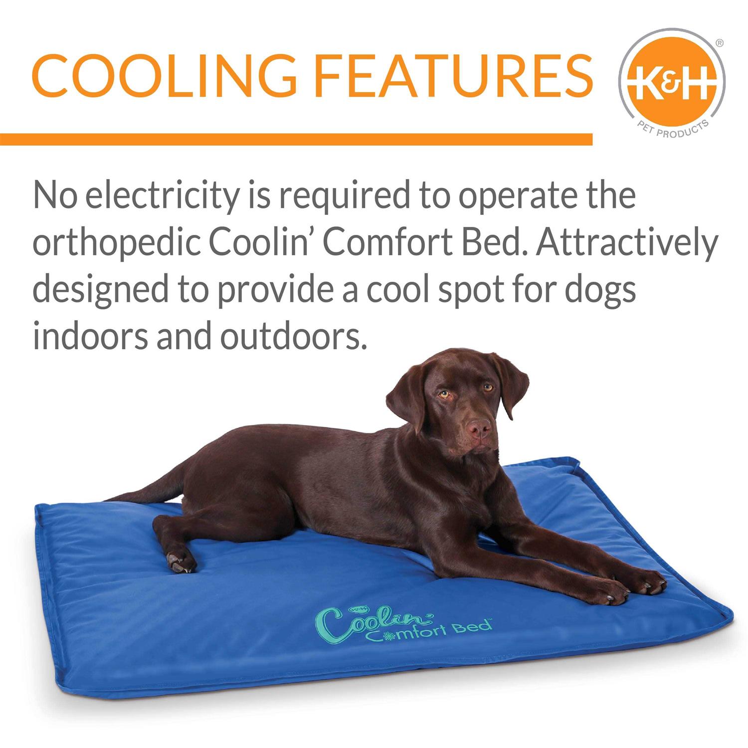 K&H Pet Products Coolin Comfort Bed - Healthber