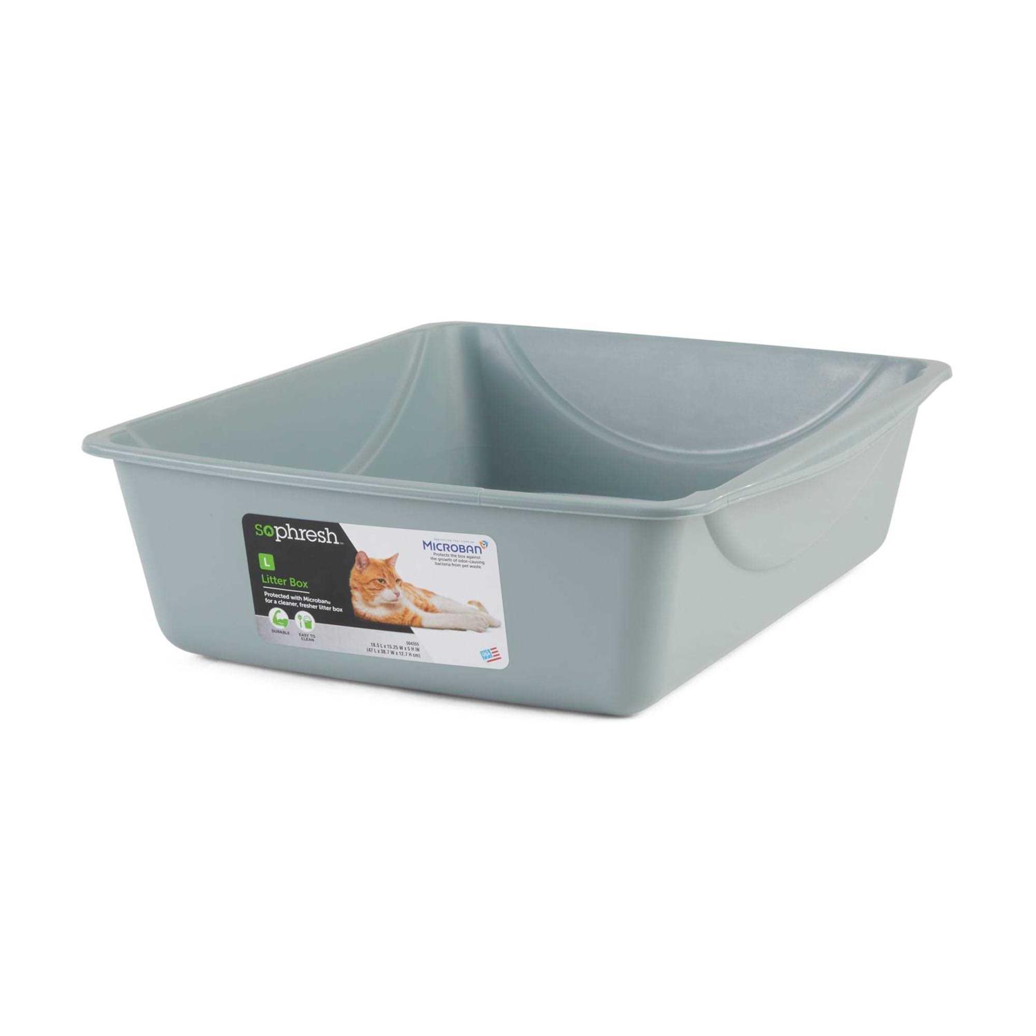 So Phresh Cat Litter Pan with Microban - Healthber
