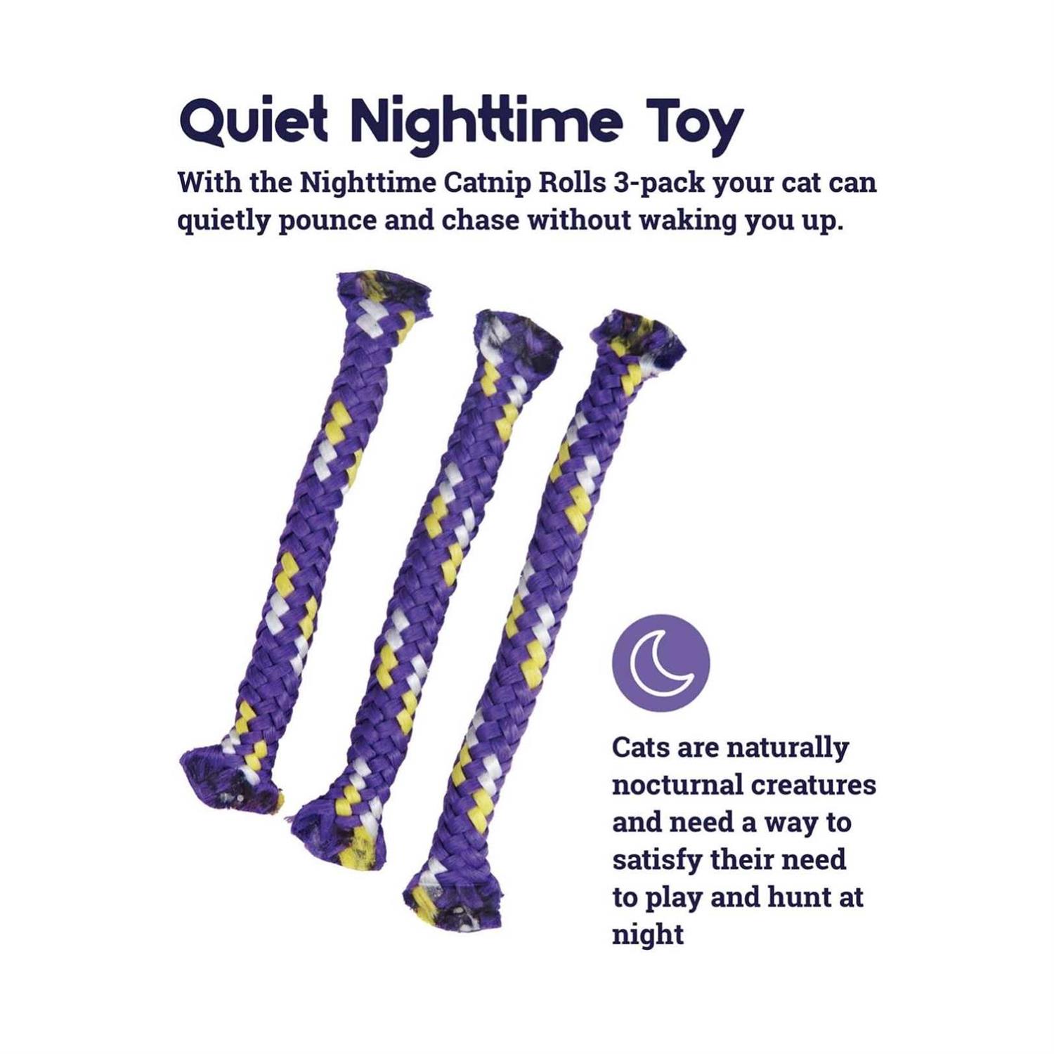 Petstages Night Catnip Rolls - Healthber