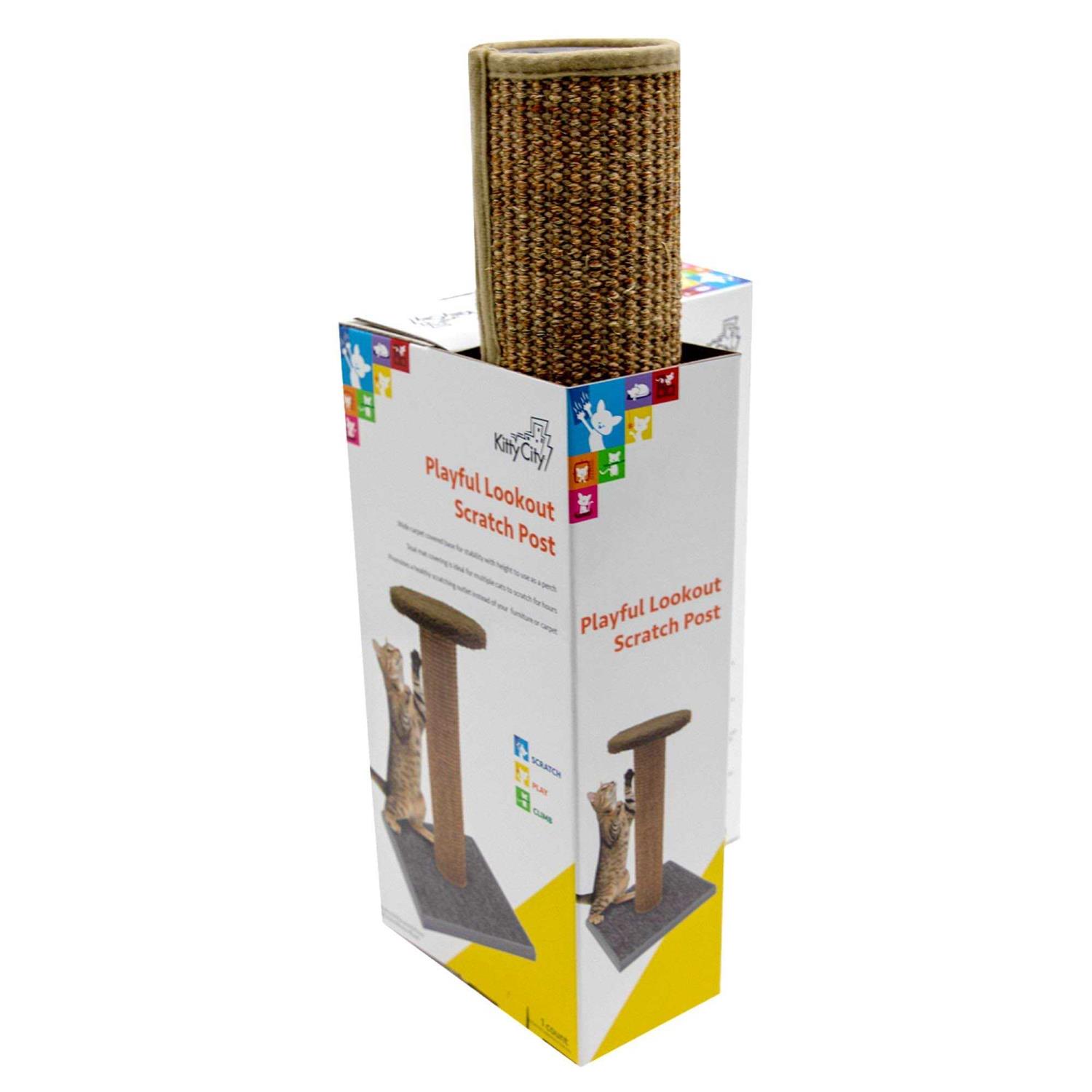 Kitty City Scratch Post - Healthber