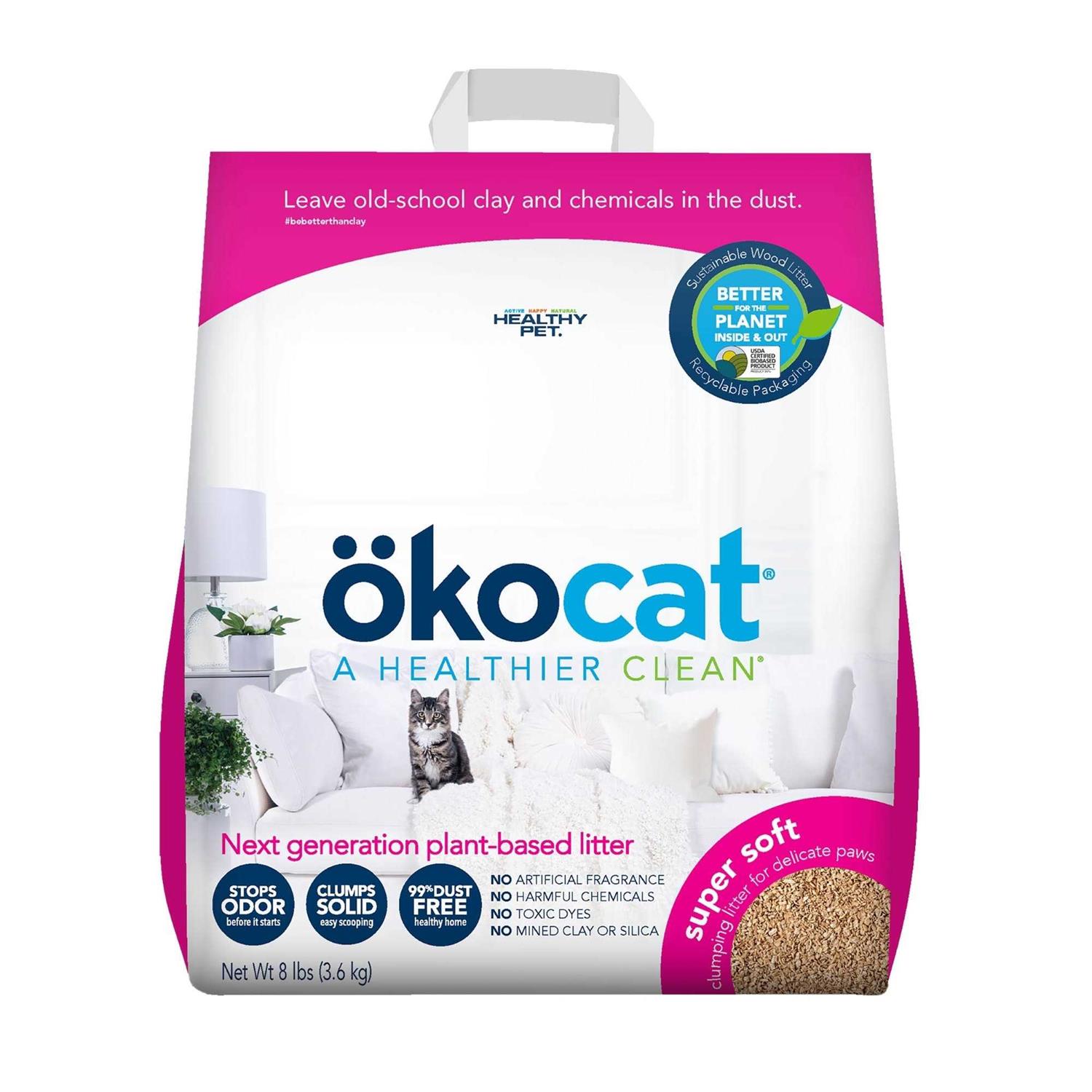 Okocat Super Soft Natural Cat Litter - Healthber