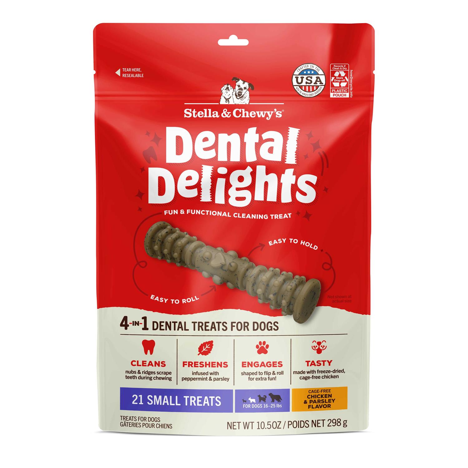 Stella & Chewy’s Dental Delights Dog Treats - Healthber