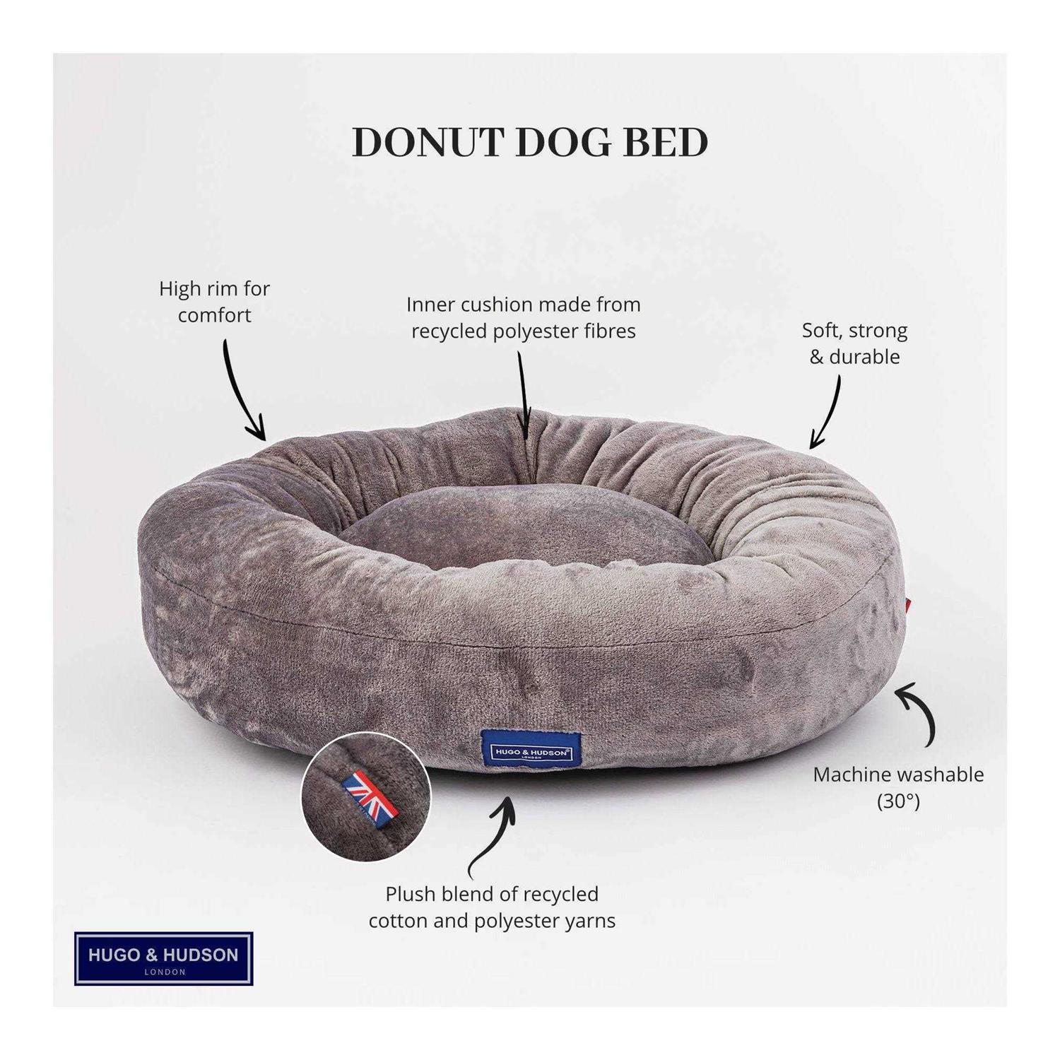 Hugo & Hudson Donut Dog Bed - Healthber