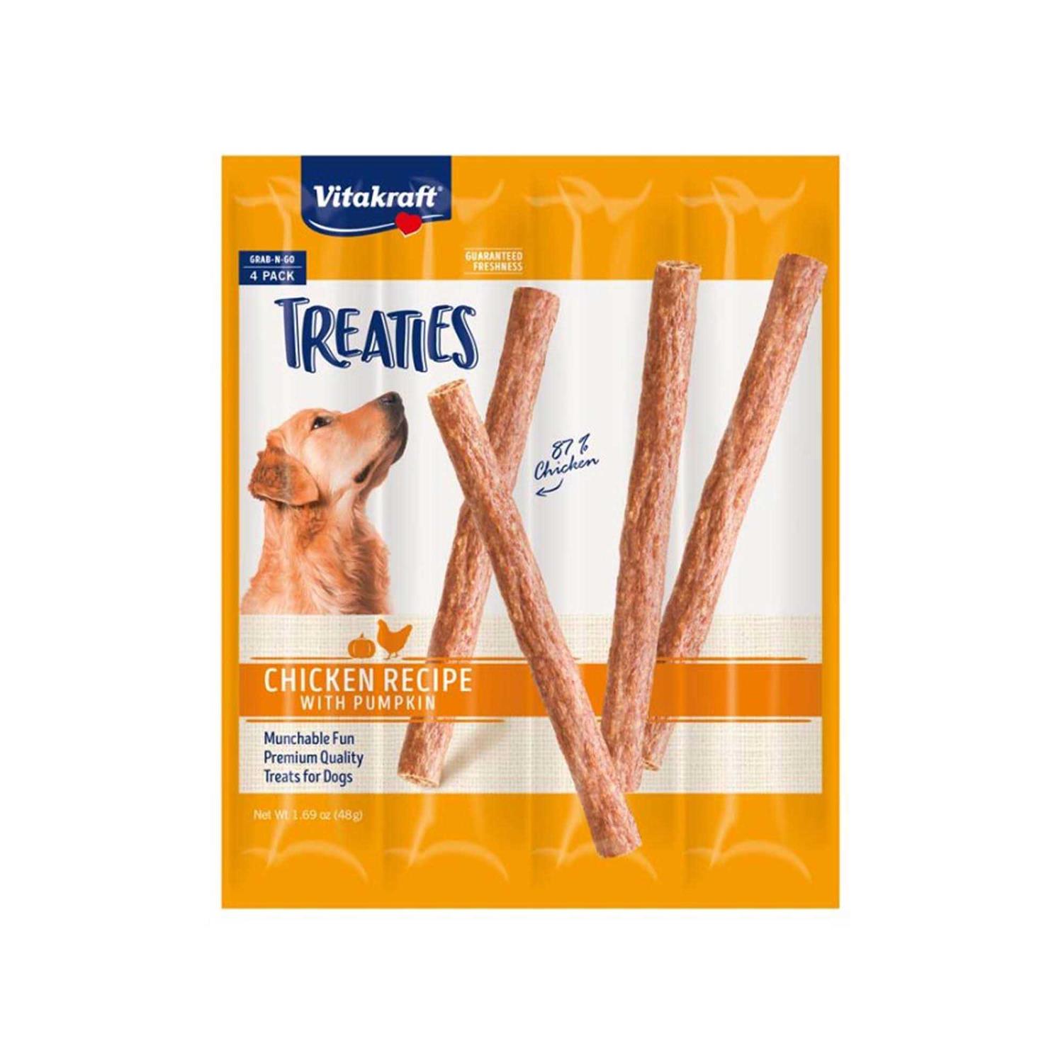 Vitakraft Treaties Smoked Chicken Dog Treats - Healthber