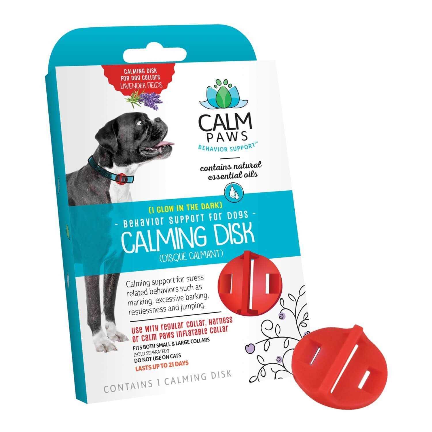 Calm Paws Calming Disk for Dog Collars - Healthber