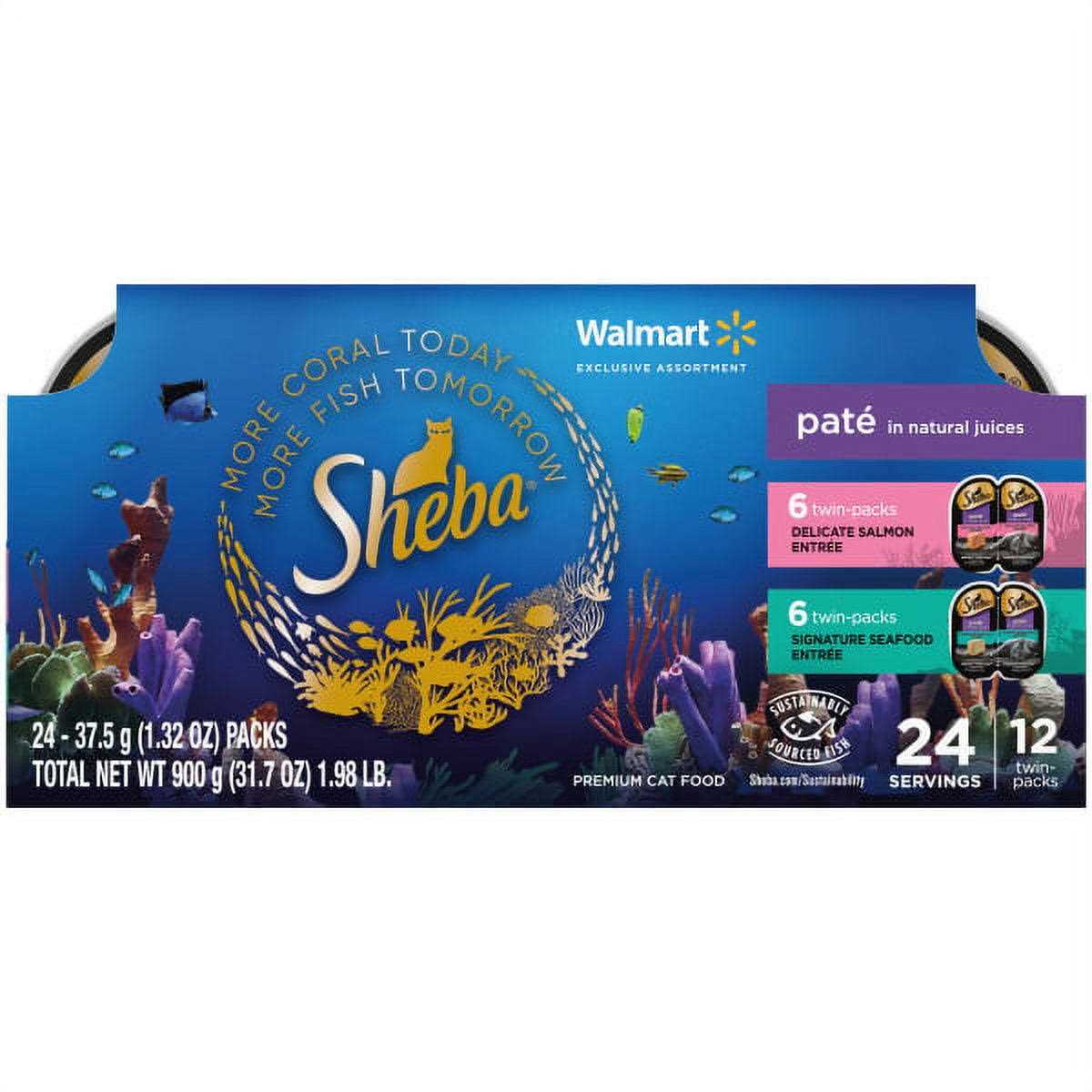 Sheba Perfect Portions Salmon Entrees - Healthber