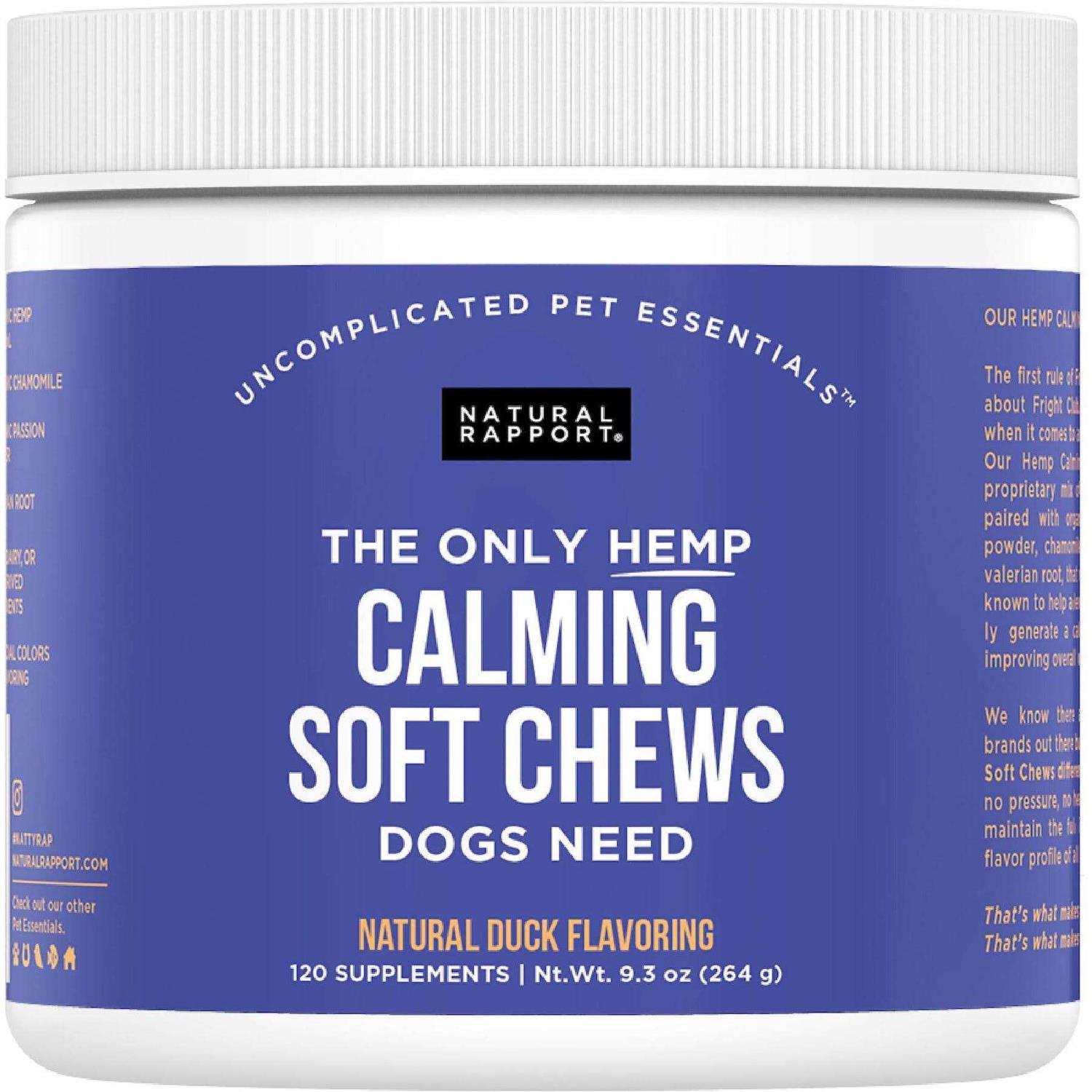 Natural Rapport The Only Calming Soft Chews Dogs Need - Healthber