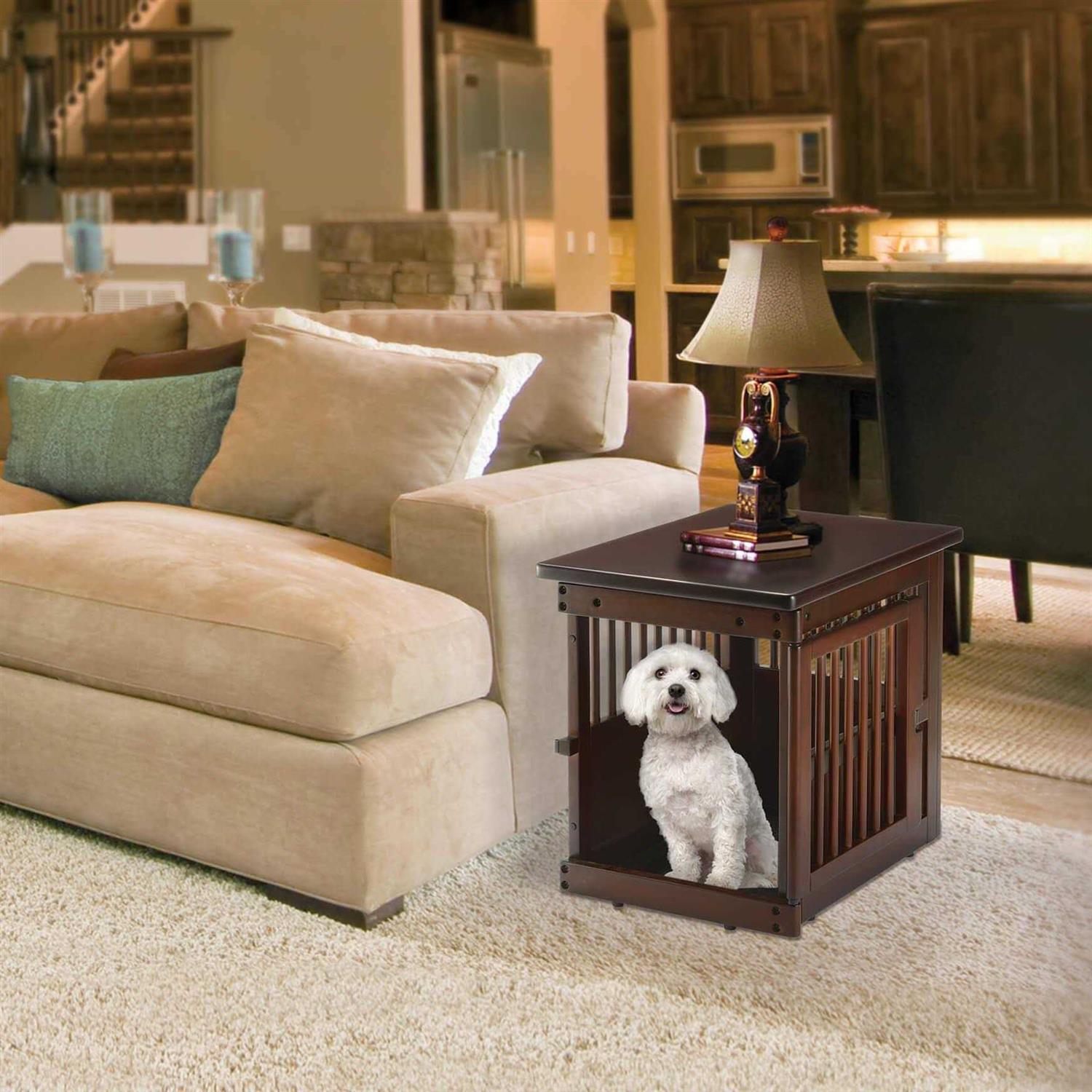 Richell Wooden End Table Crate - Healthber
