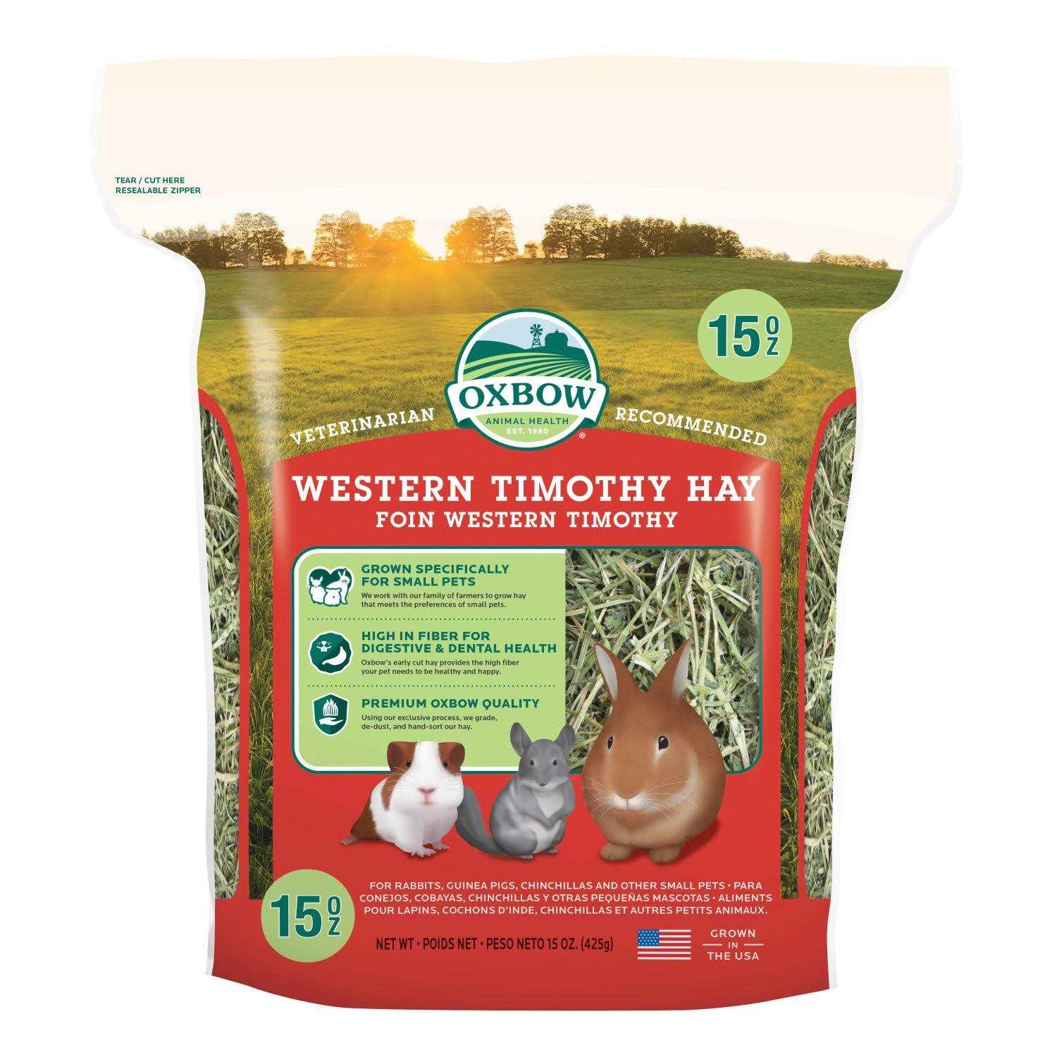 Oxbow Western Timothy Hay - Healthber