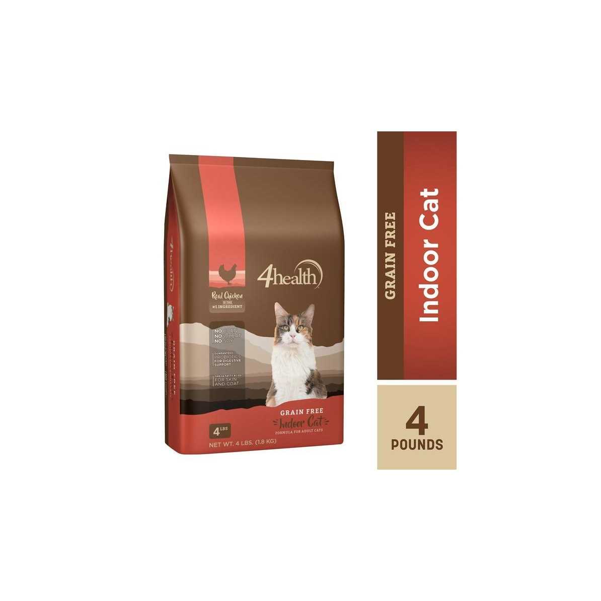 4health Grain Free Indoor Dry Cat Food Chicken SKU 1102919 - Healthber