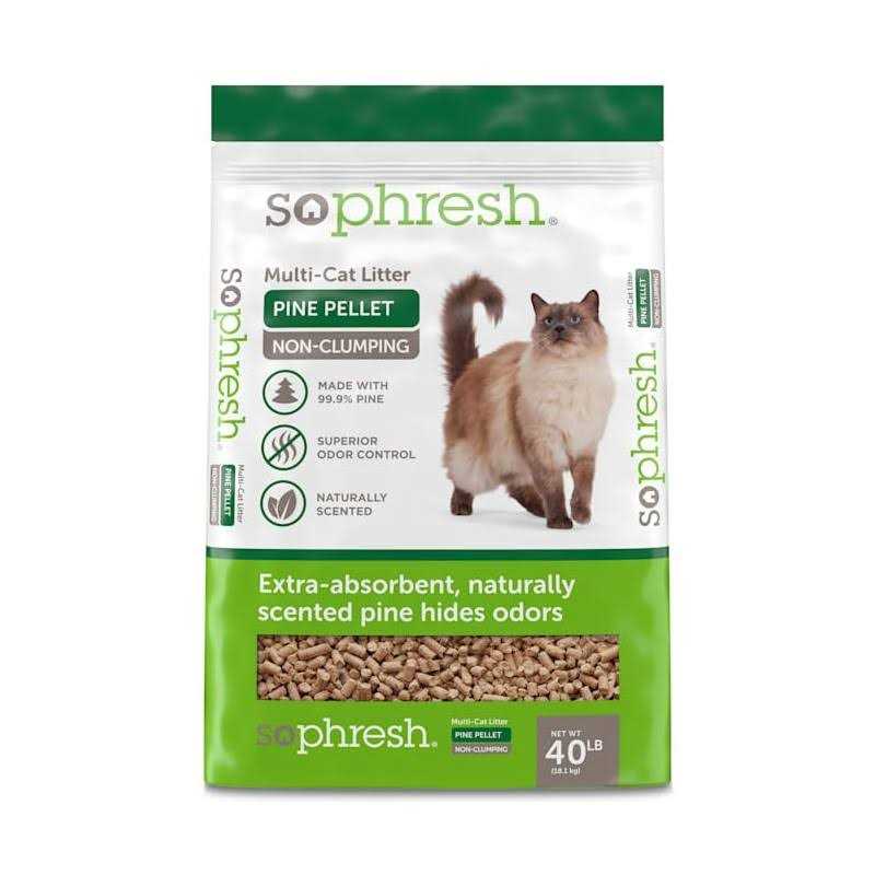 So Phresh Pine Pellet Non-Clumping Cat Litter - Healthber