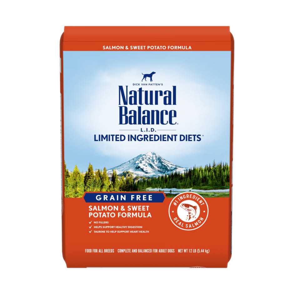 Natural Balance Limited Ingredient Diets Salmon Sweet Potato Formula Dry Dog Food - Healthber