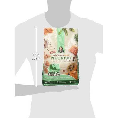 Rachael Ray Nutrish Indoor Complete Chicken with Lentils & Salmon Dry Cat Food - Healthber