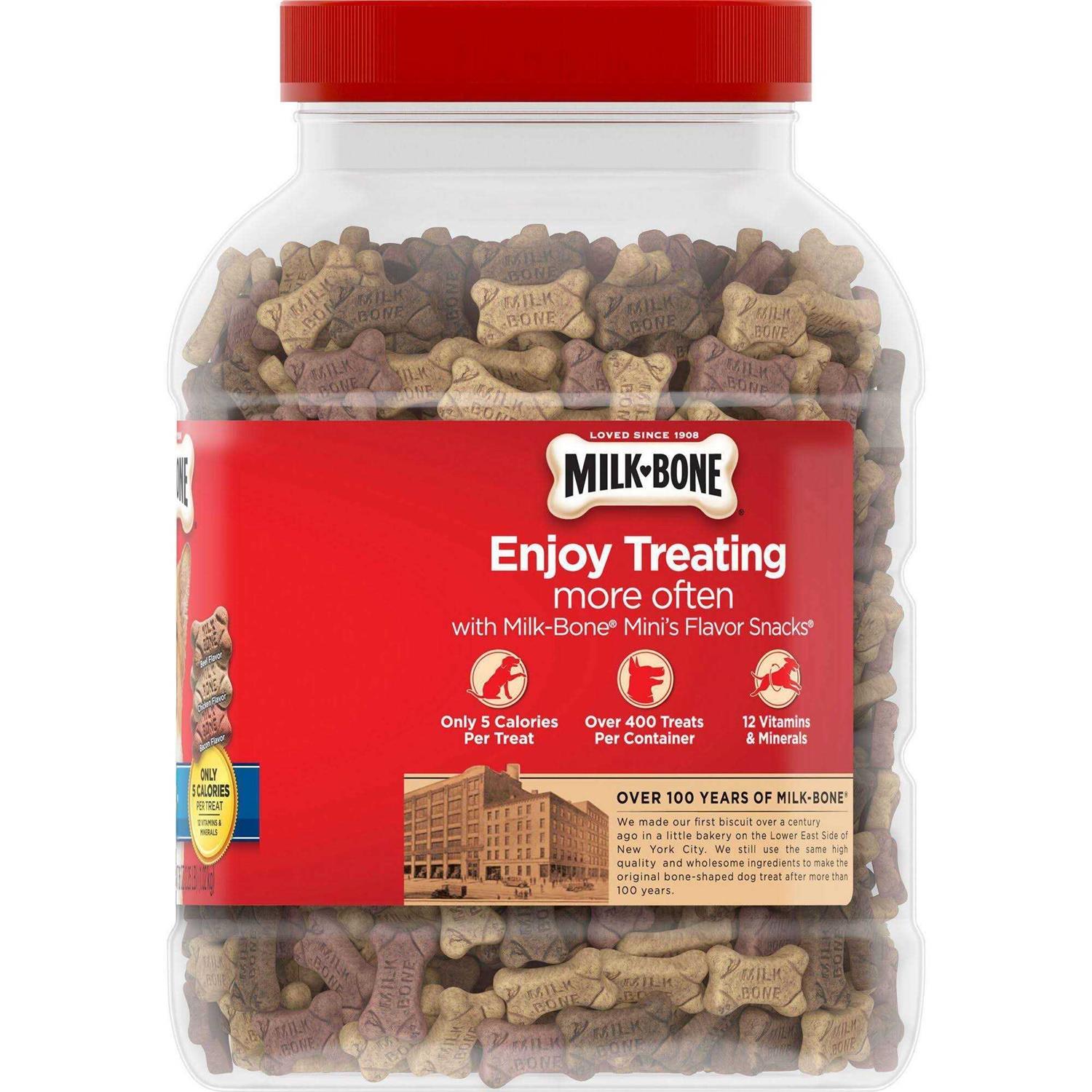 Milk-Bone Flavor Snacks Dog Treats Mini - Healthber