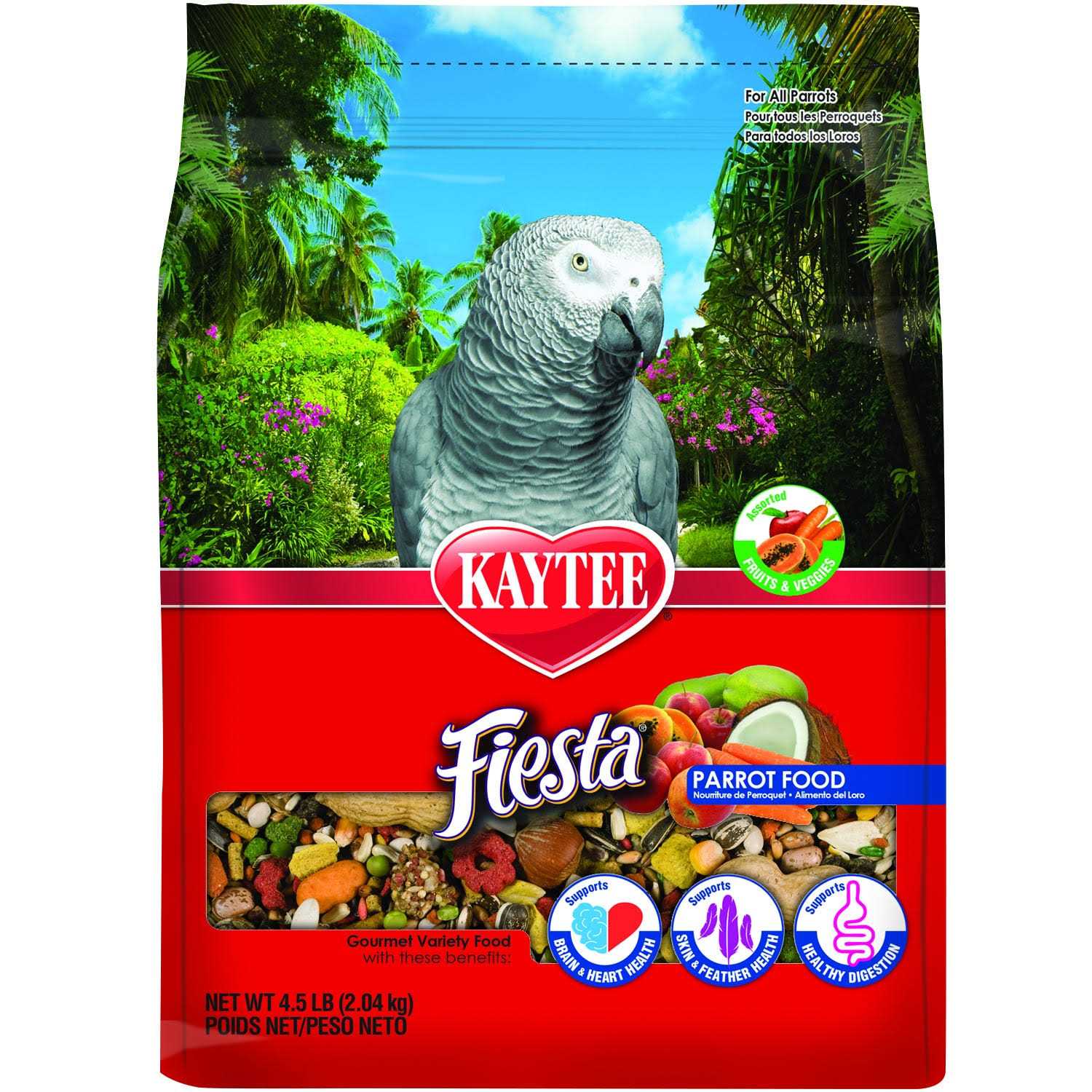 Kaytee Fiesta Parrot Food - Healthber