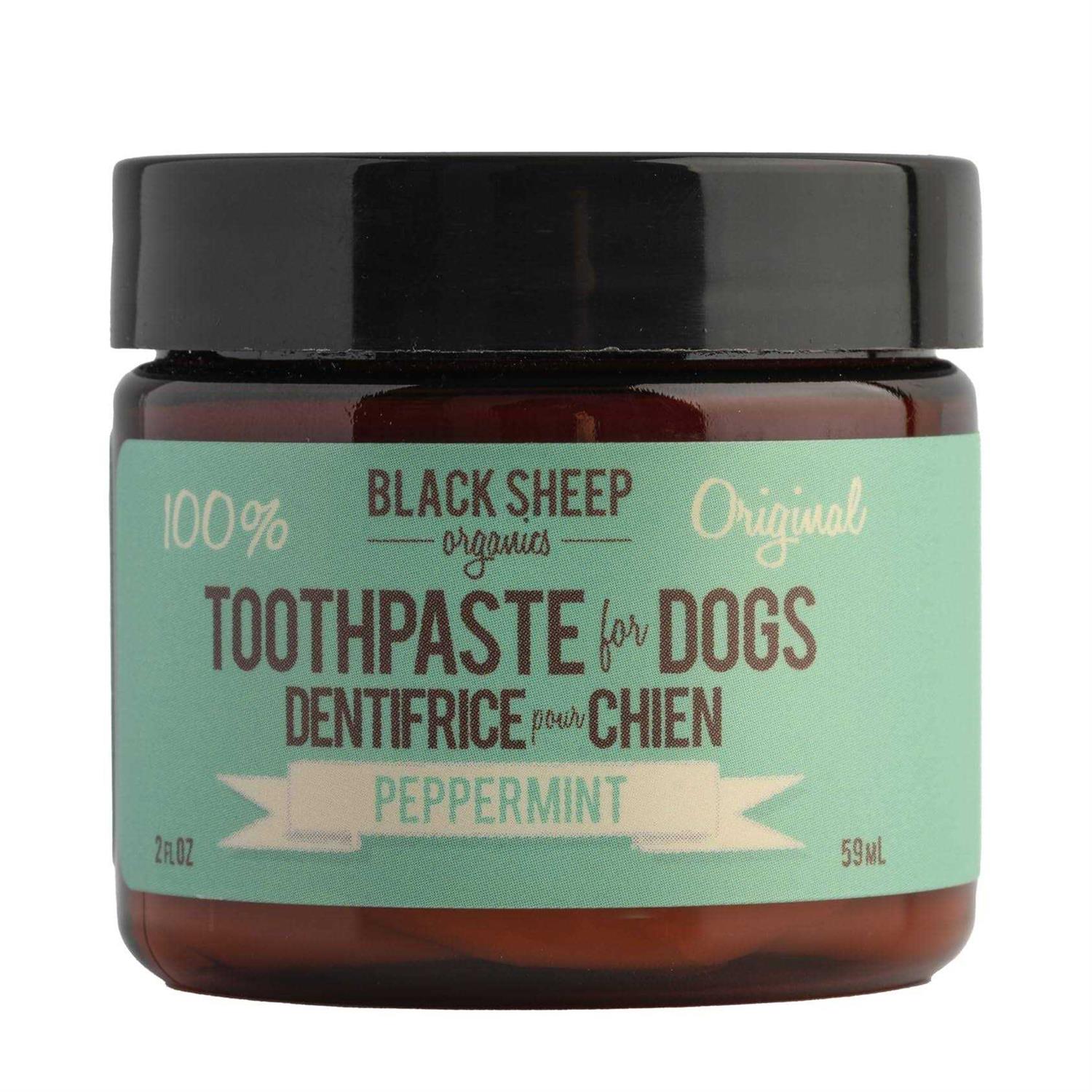 Black Sheep Organics Dog Peppermint Toothpaste - Healthber