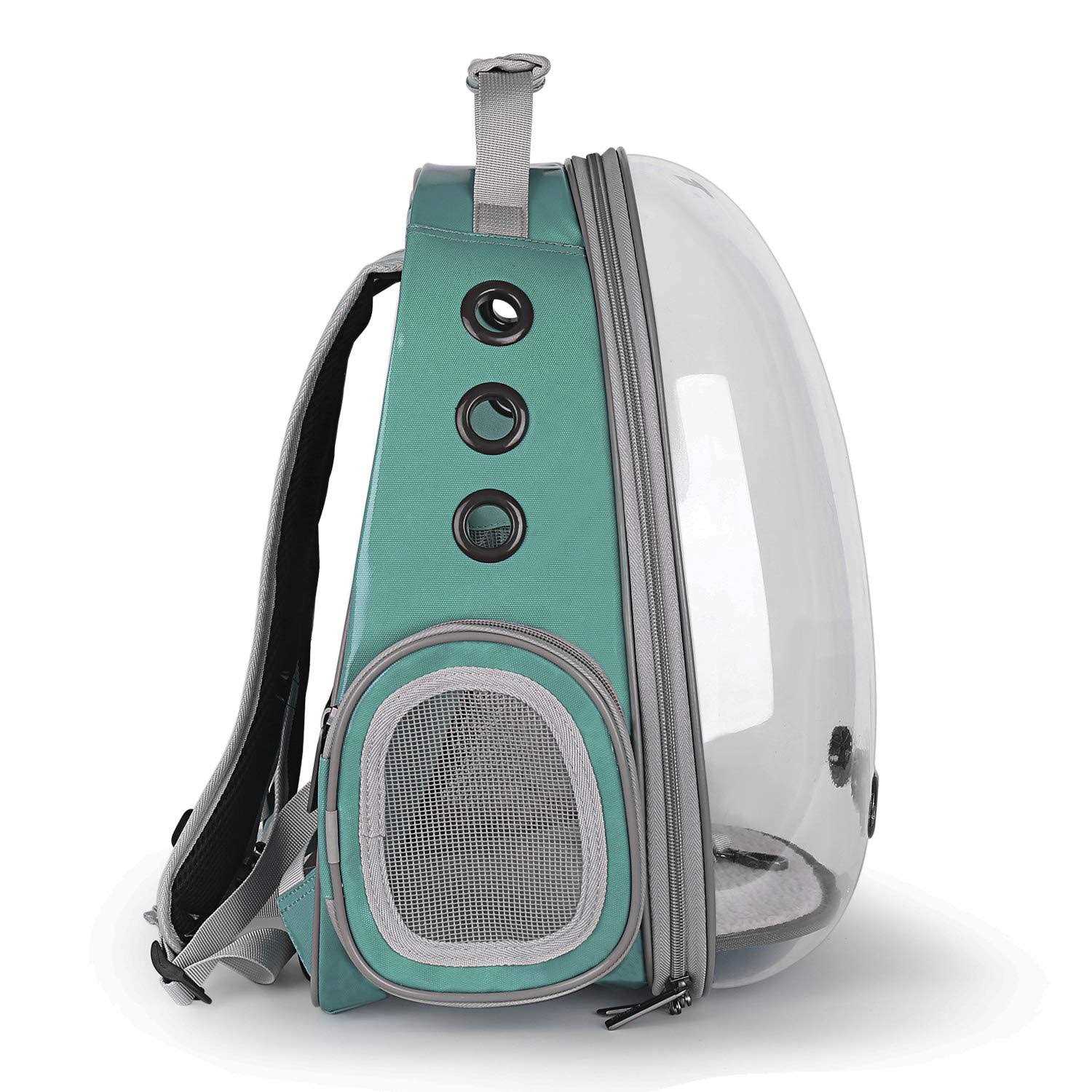 Lollimeow Pet Carrier Backpack, Bubble Backpack Carrier, Cats and Puppies,Airline-Approved - Healthber