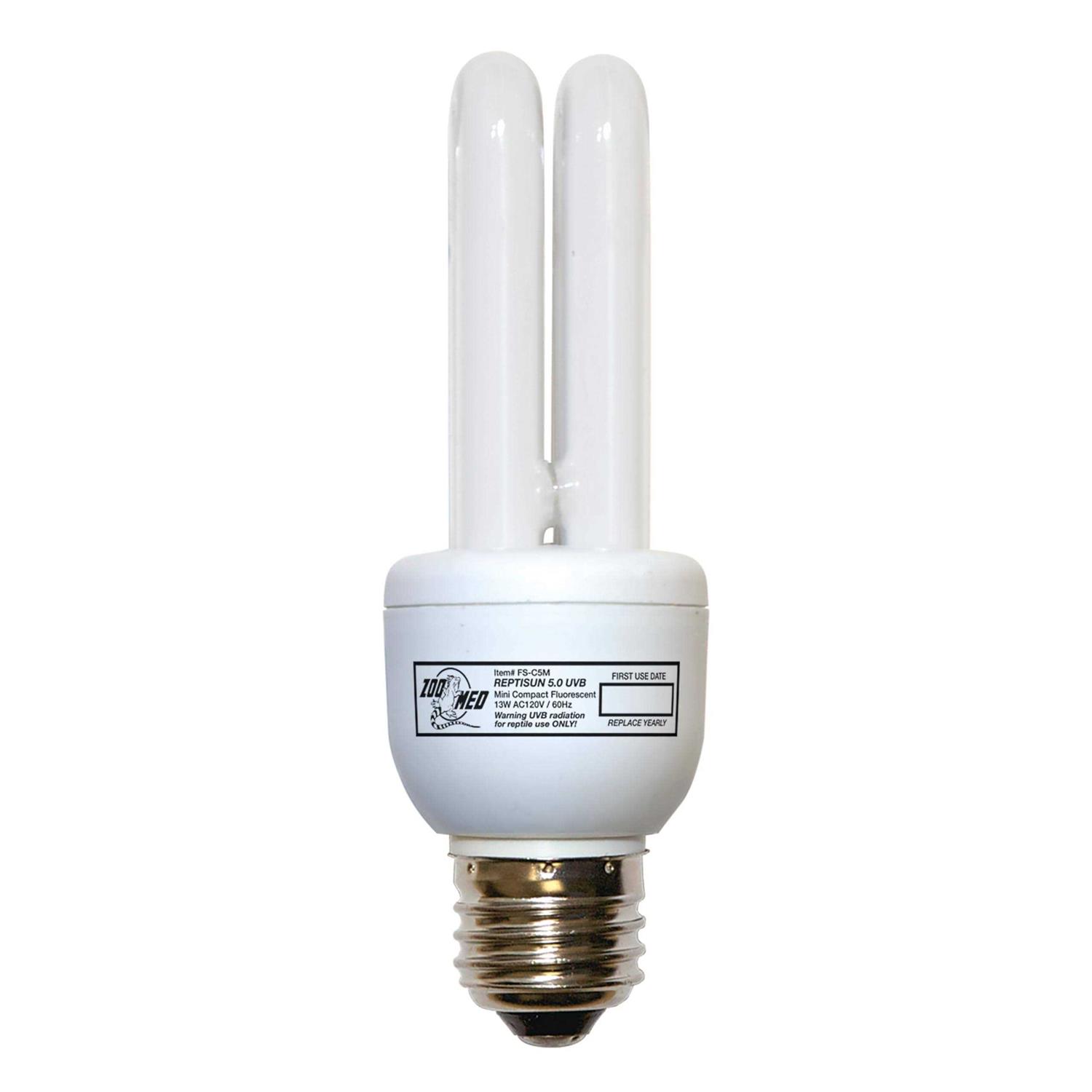 Zoo Med ReptiSun 5.0 UVB Mini Compact Fluorescent - Healthber