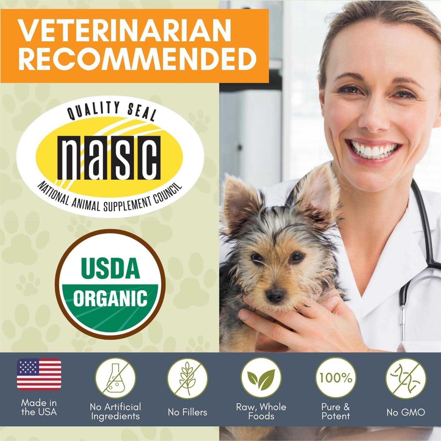 Wholistic Pet Organics Canine Complete Organic Pumpkin Supplement for Dogs - Healthber