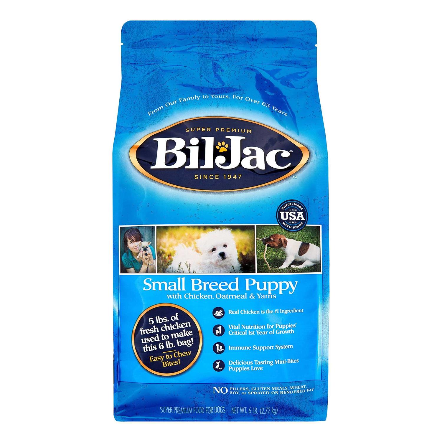 Bil-Jac Small Breed Puppy Dry Dog Food - Healthber