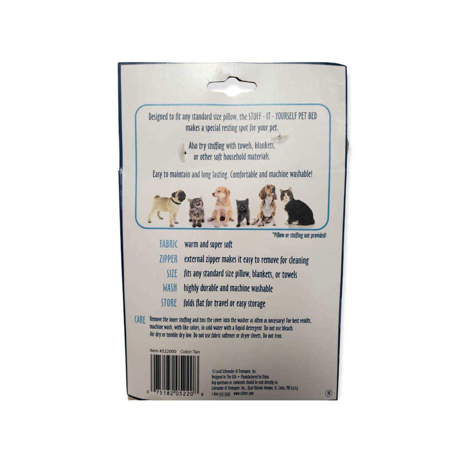 521901 Stuff It Yourself Pet Bed - Healthber
