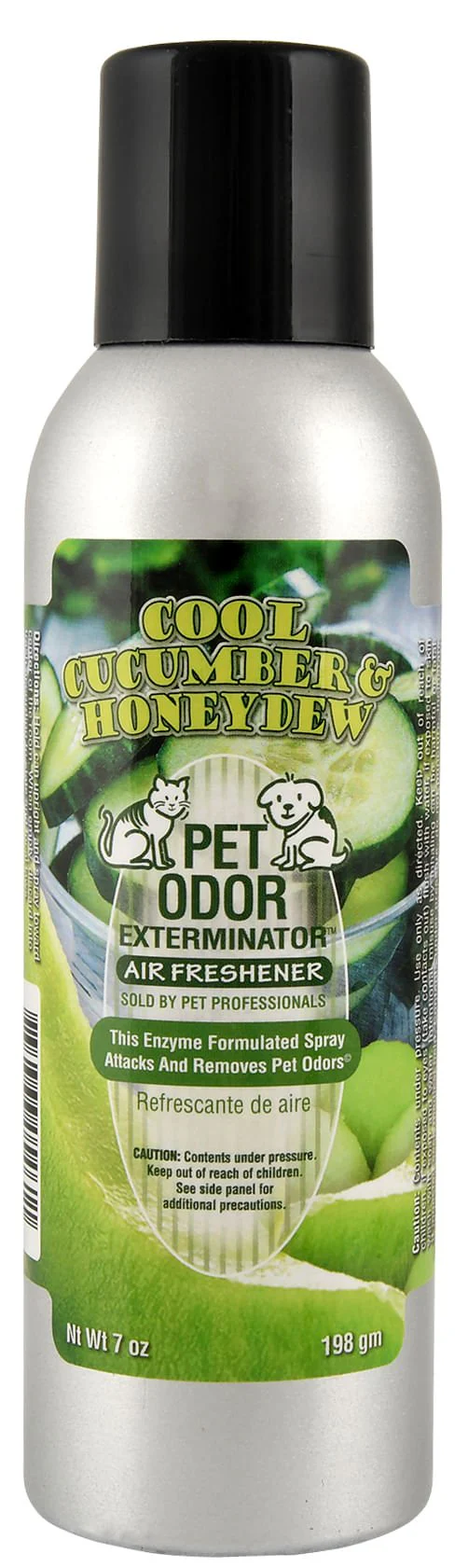 Pet Odor Exterminator Spray, Cool Cucumber & Honeydew Melon, 7 oz - Healthber