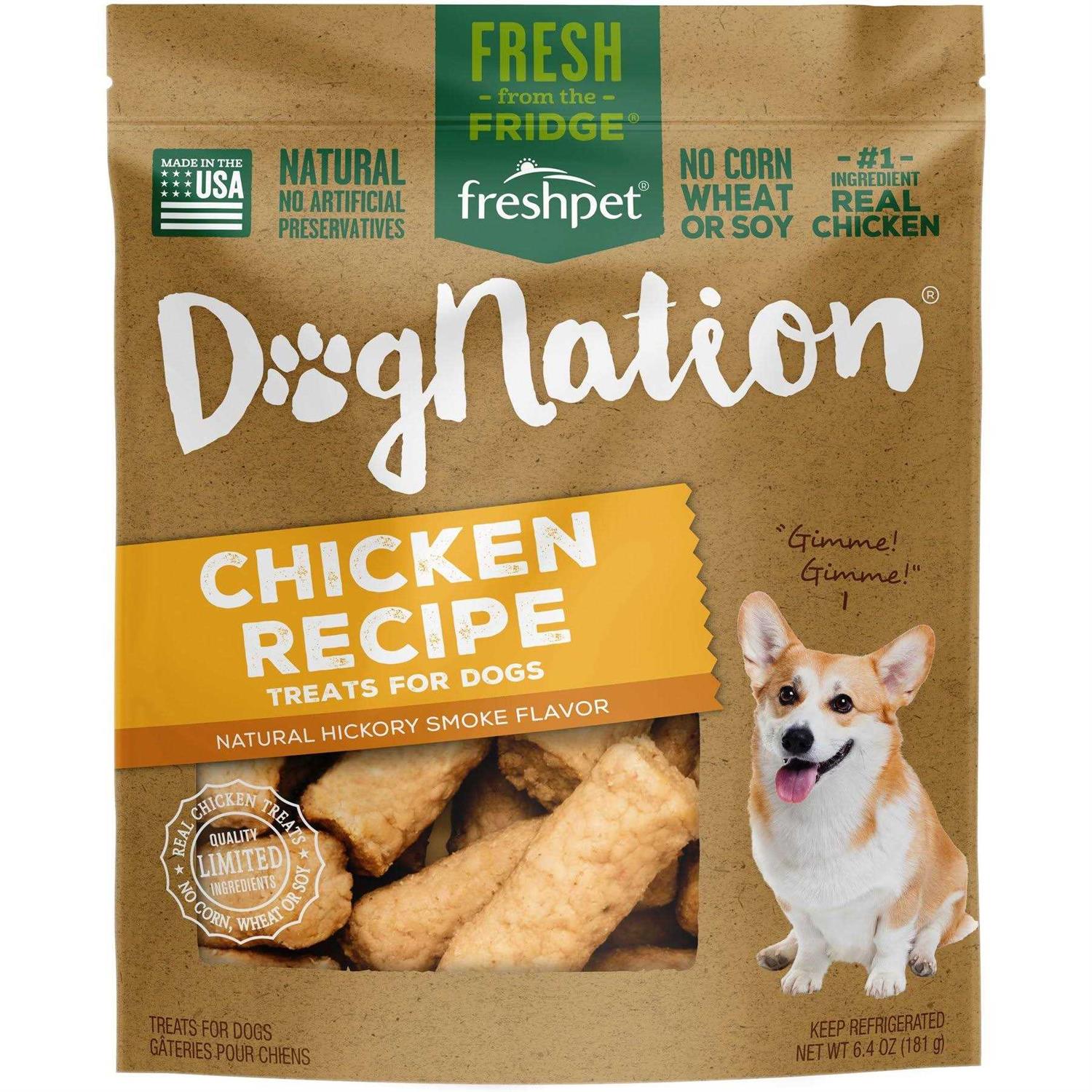 Freshpet Dognation Chicken Dog Treats - Healthber