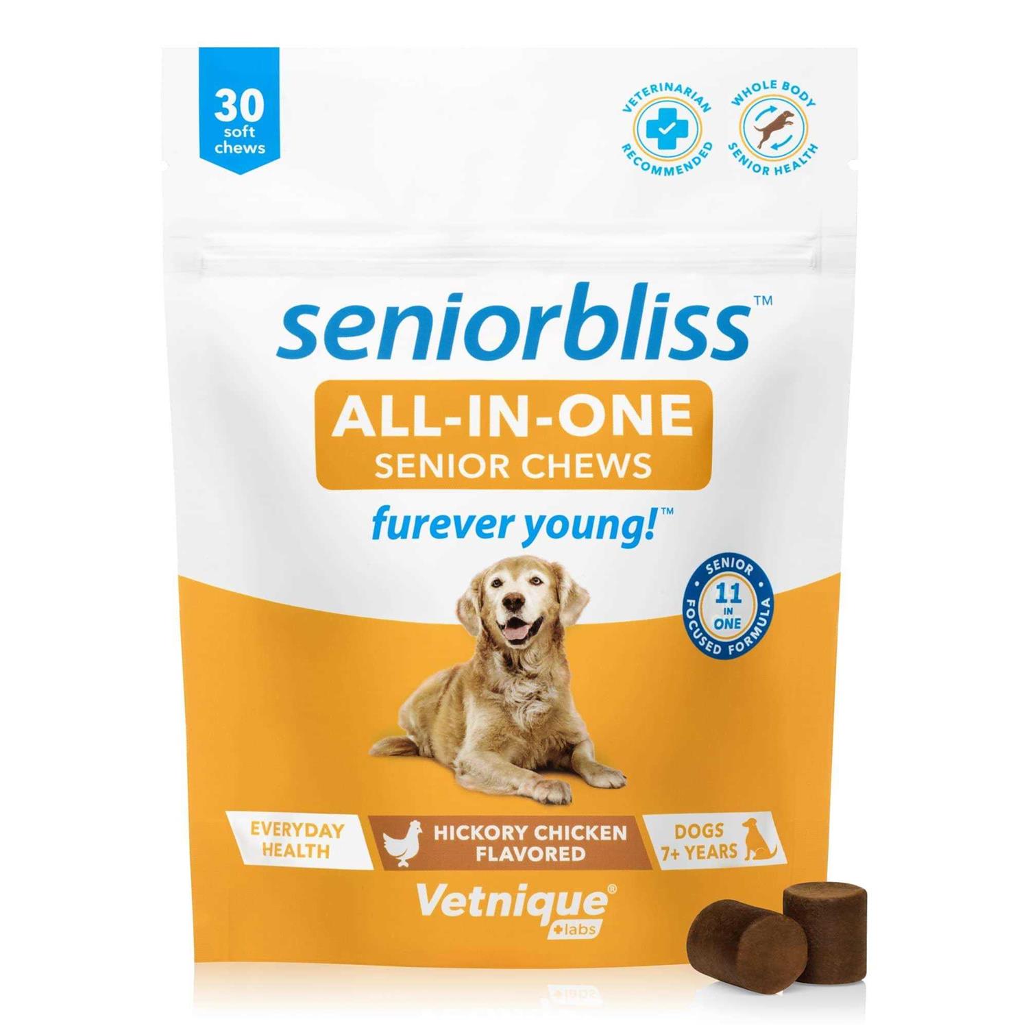 Seniorbliss All-in-One Supplement for Senior Dogs - Healthber