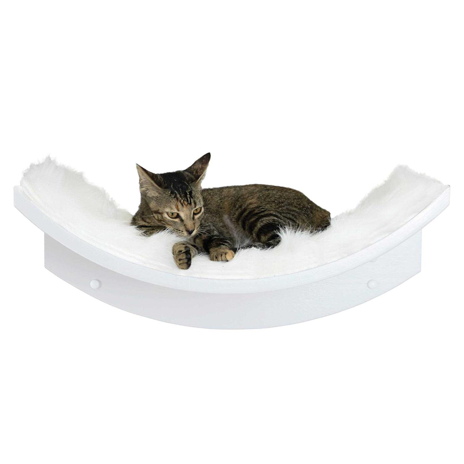 The Refined Feline Lotus Leaf Cat Shelf - Healthber
