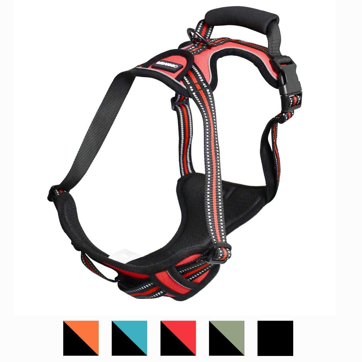 GOOPAWS GOOPAWS Padded Reflective Dog Harness Easy Control Lightweight Dog Harness - Healthber