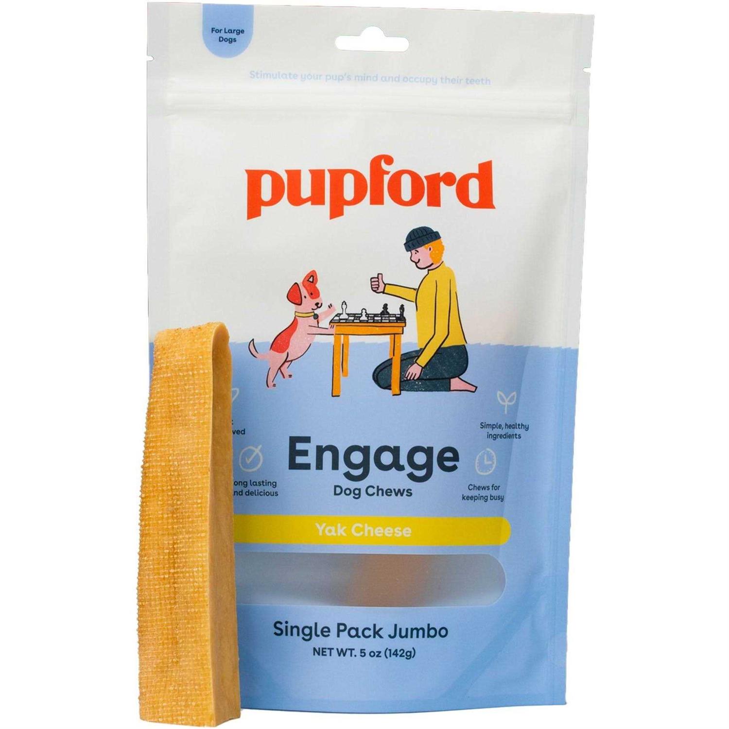 Pupford Yak Cheese Dog Chew - Healthber