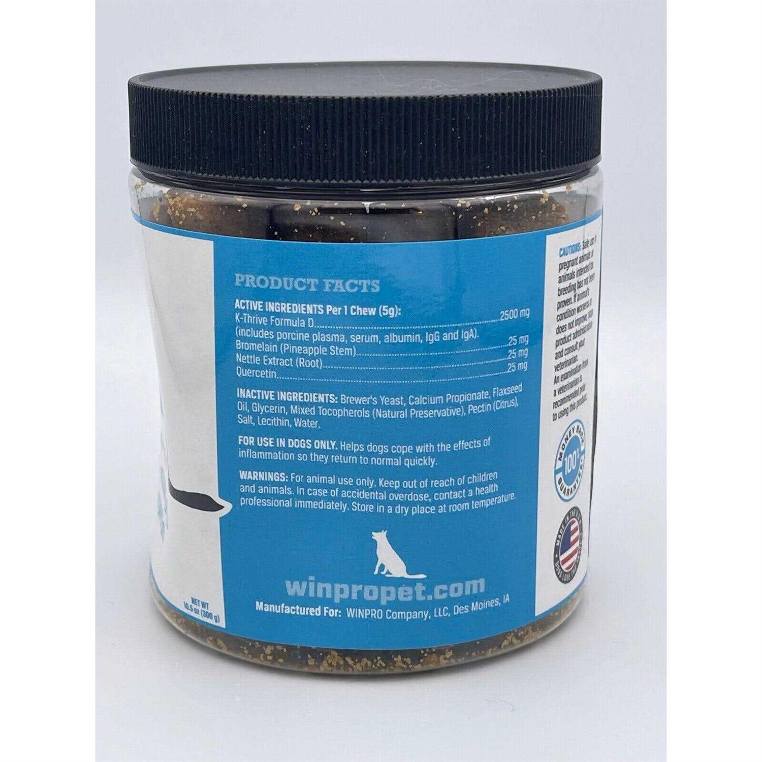 Winpro Pet Allergy Soft Chew Dog Supplement - Healthber