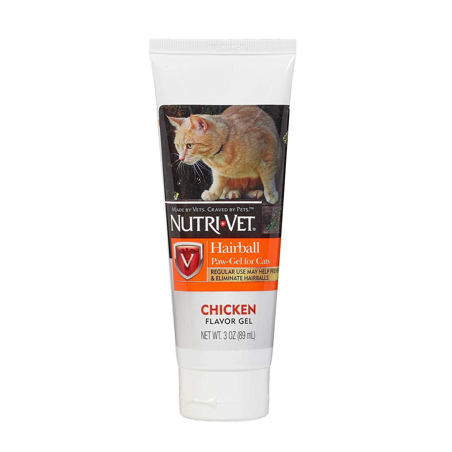 Nutri-Vet Hairball Paw-Gel for Cats Chicken - Healthber