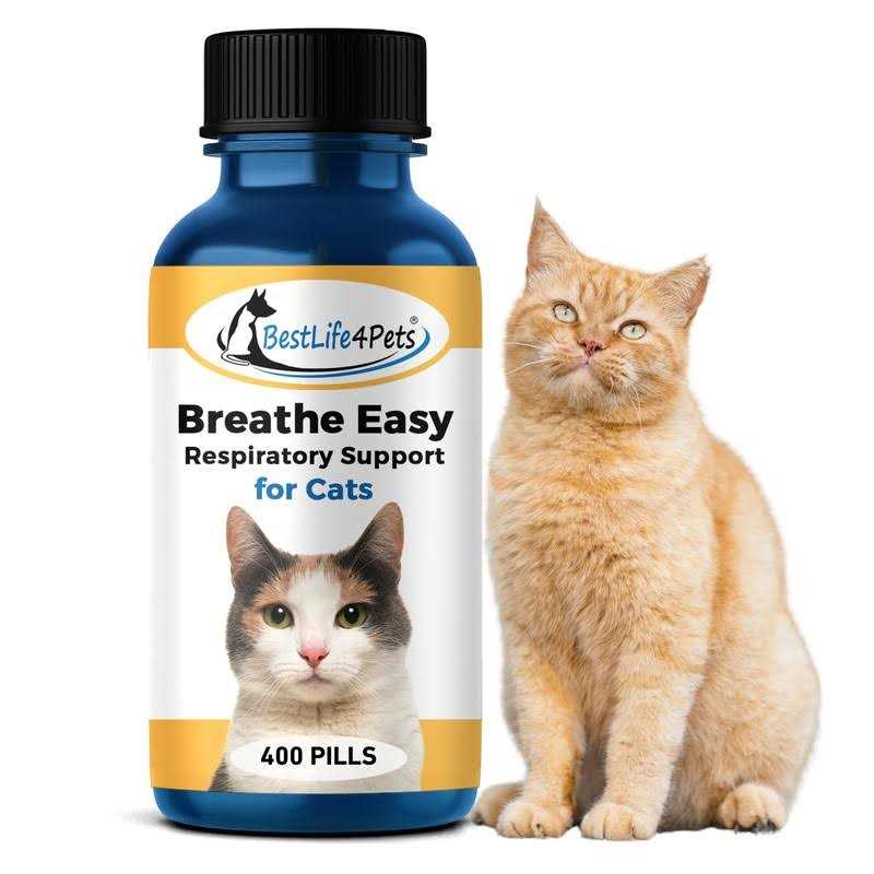 BestLife4Pets Breathe Easy for Cat Improve Your Cats Respiratory Systems and Breathing - Healthber