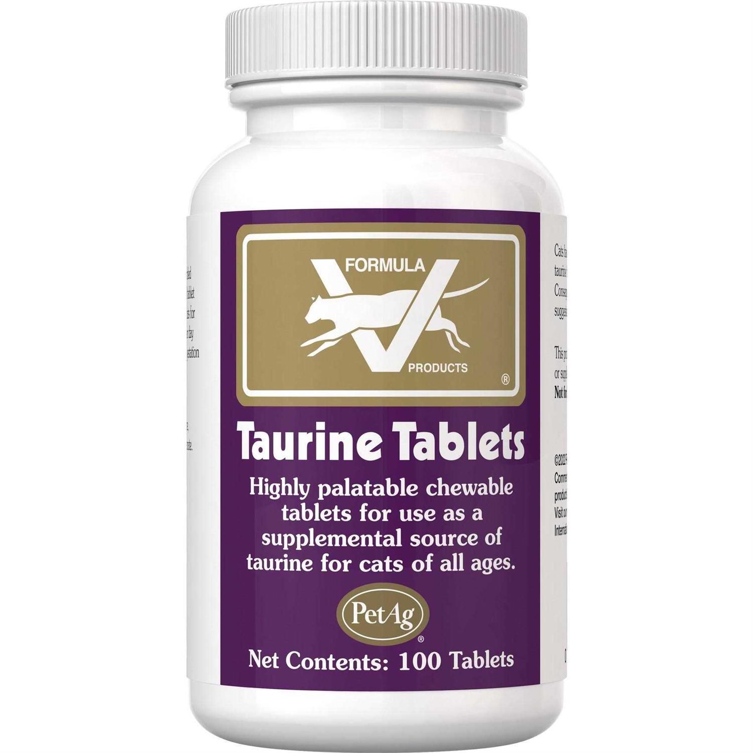 PetAg Taurine 100 Chewable Tablets - Healthber