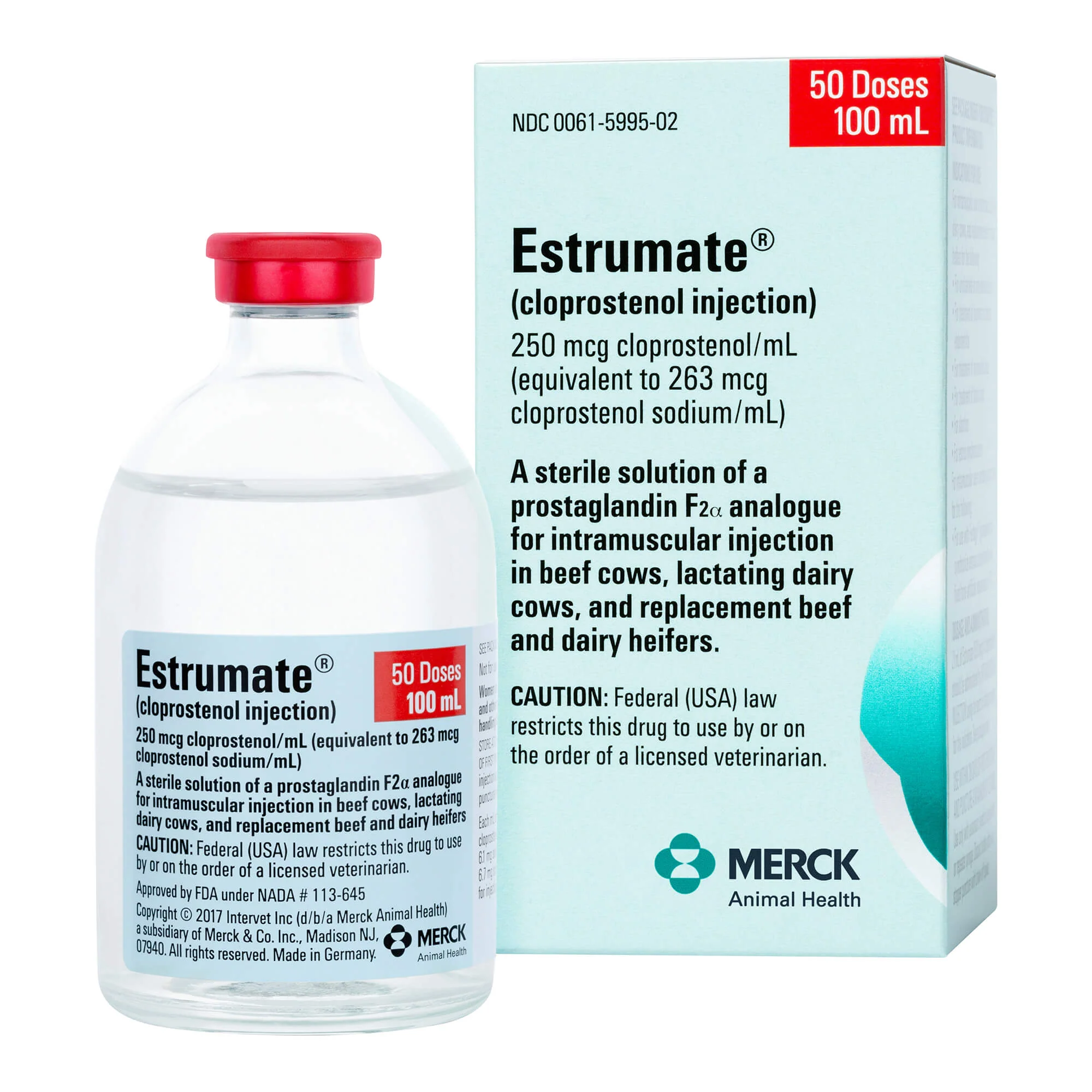 Rx Estrumate (cloprostenol injection) for Cattle - Healthber
