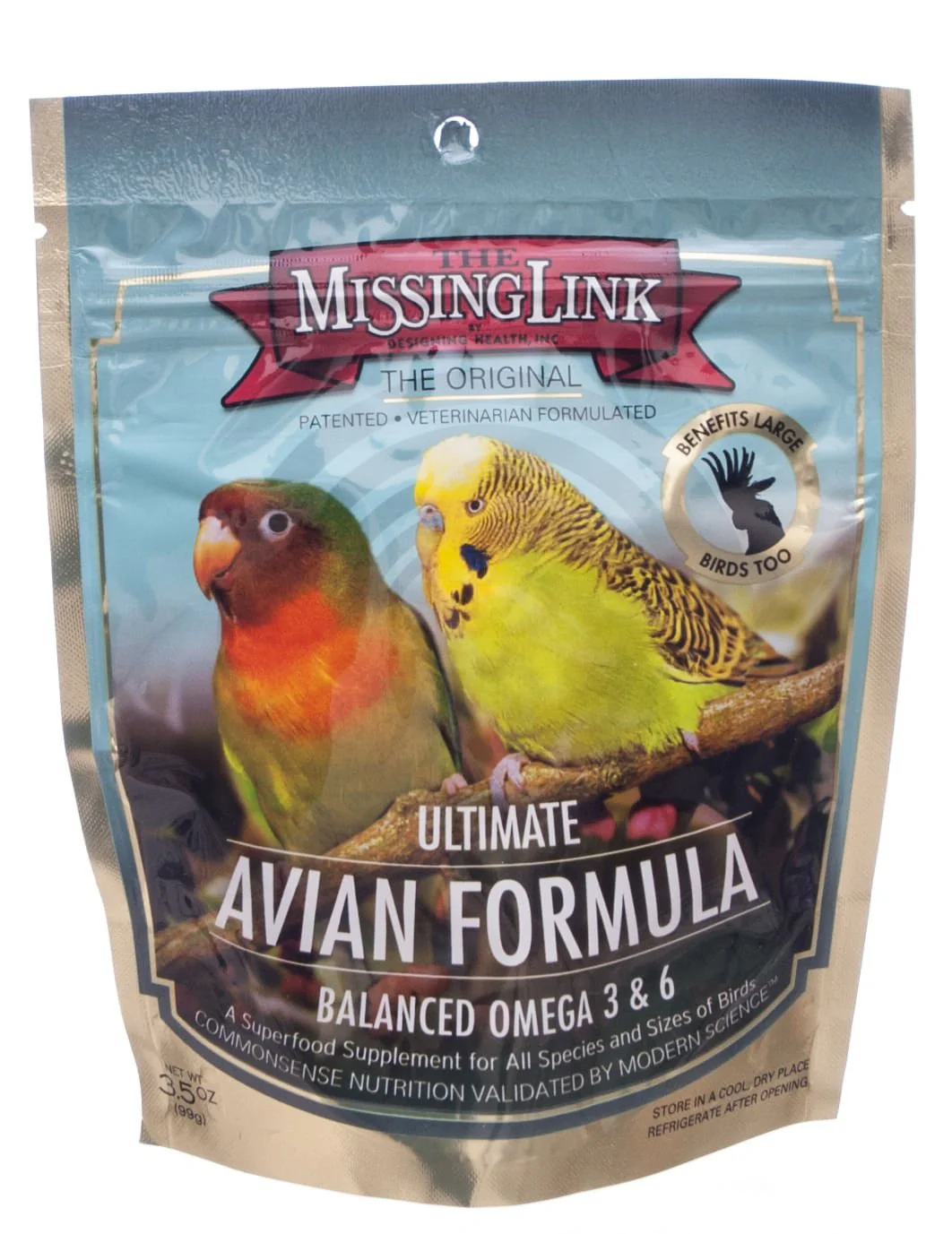 Missing Link Ultimate Avian Formula, 3.5 oz - Healthber