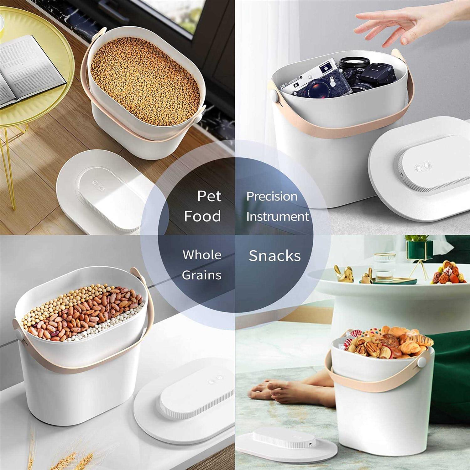 Pawshelf Vacuum Dog & Cat Food Storage Container - Healthber