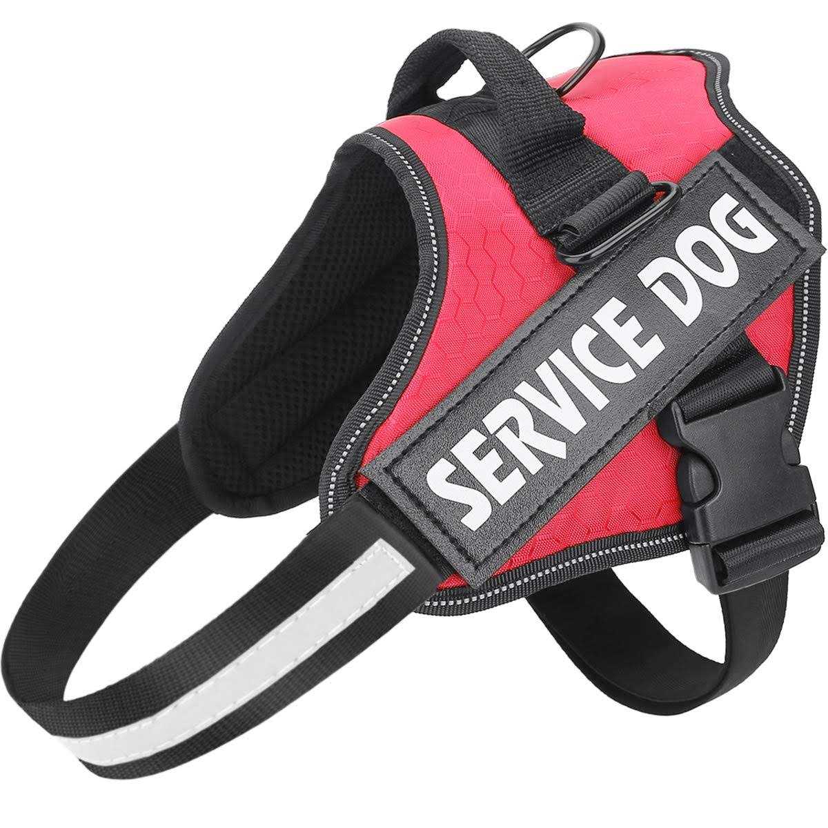 MUMUPET Service Dog Harness, No Pull Easy On and Off Pet Vest Harness - Healthber