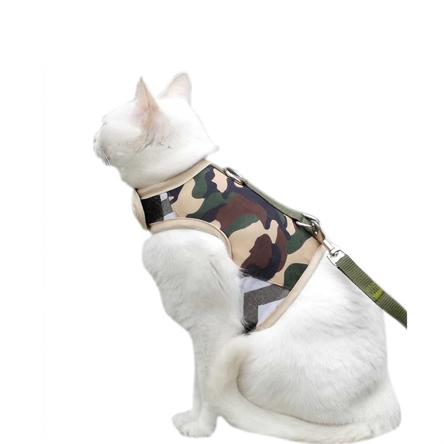 Yizhi Miaow Cat Harness and Leash for Walking Escape Proof - Healthber