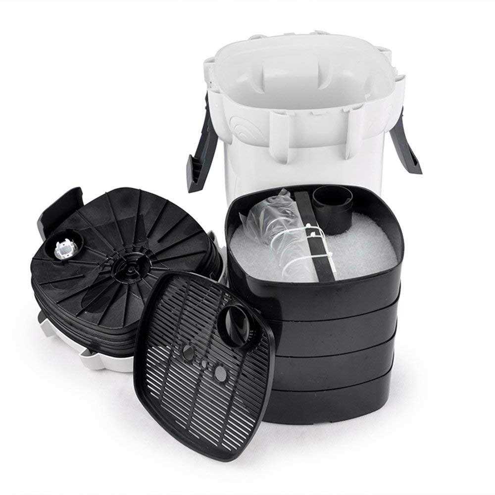 SunSun HW-3000 UV 9W 5-Stage External Canister Filter 793gph - Healthber