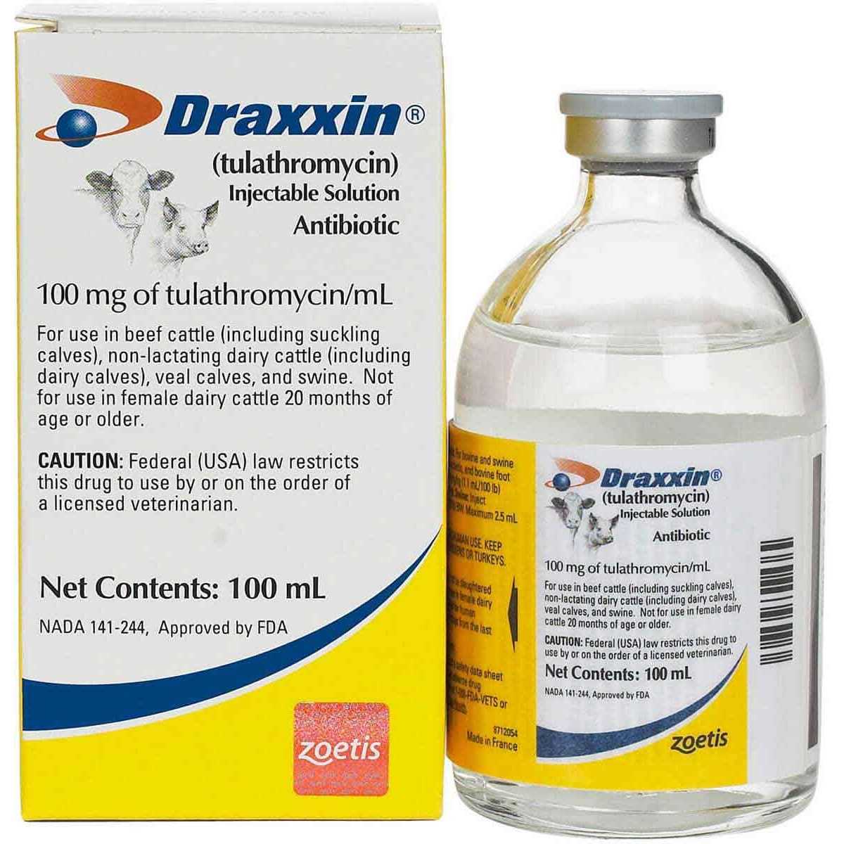 Draxxin – 50 mL, 100 250 500 ml | PetSmart - Healthber