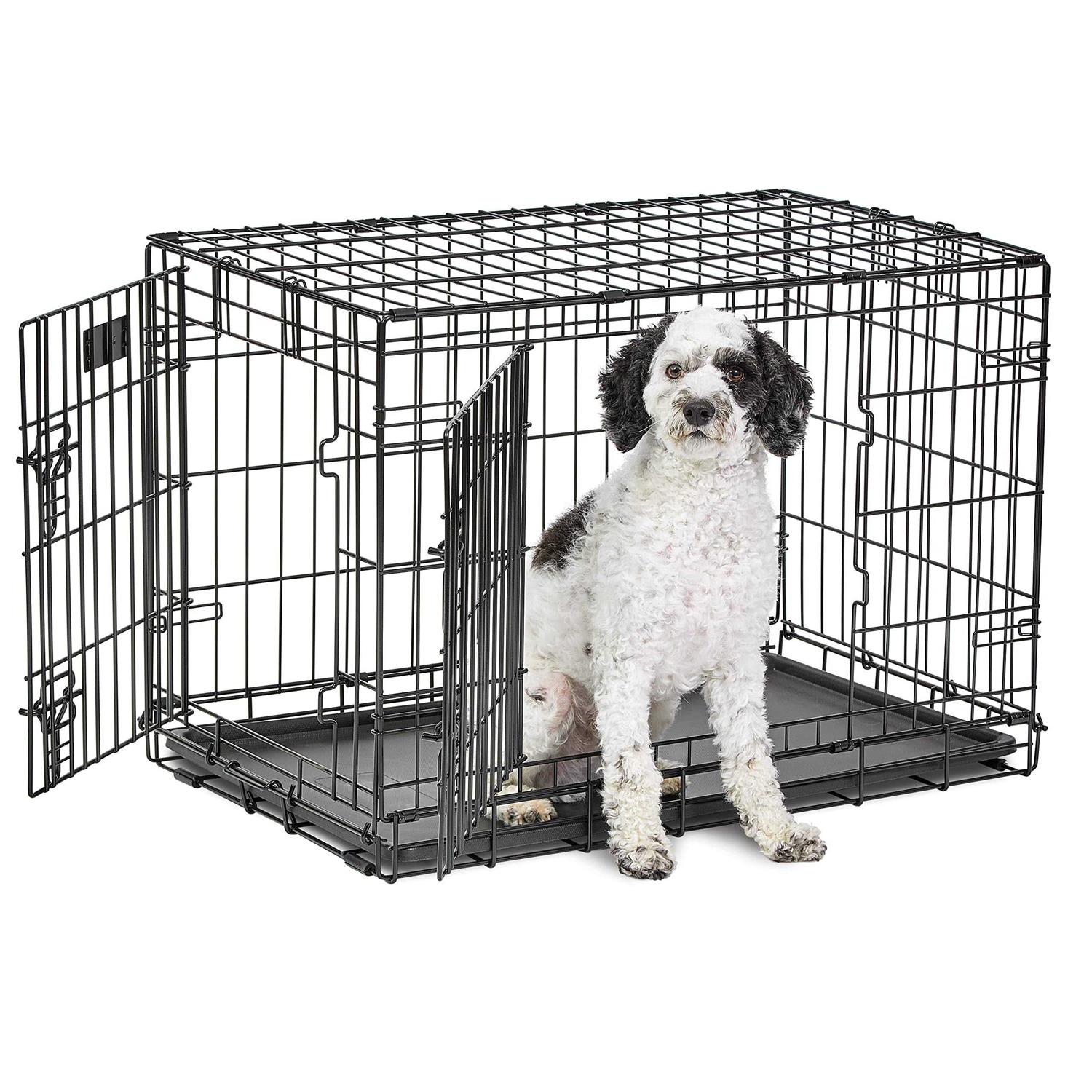 Midwest Life Stages Double Door Dog Crate - Healthber