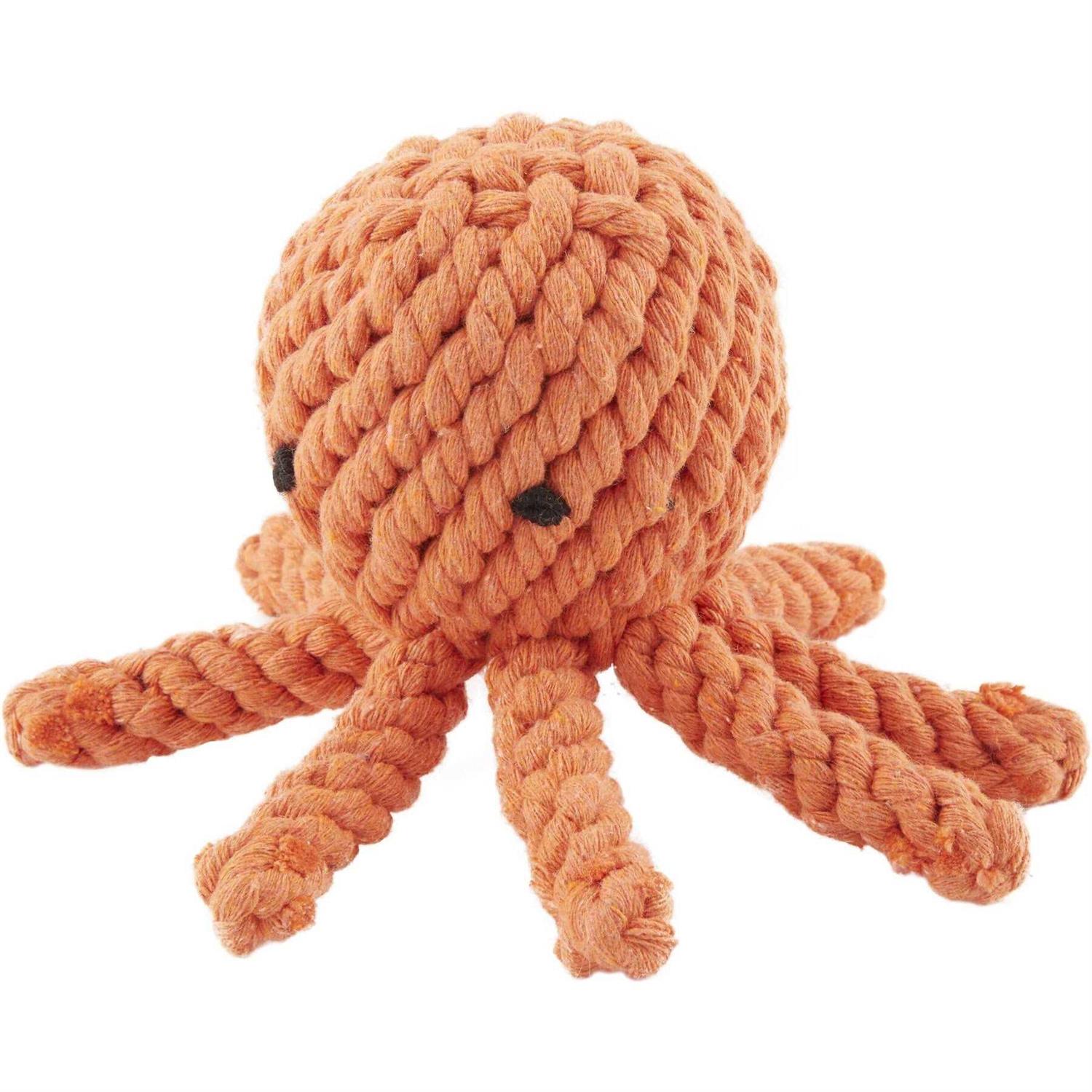 Jax Bones Elton The Octopus Rope Dog Toy - Healthber