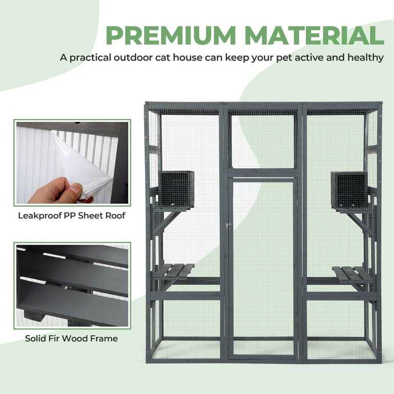Coziwow Large Catio Cat Enclosure Playpen - Healthber
