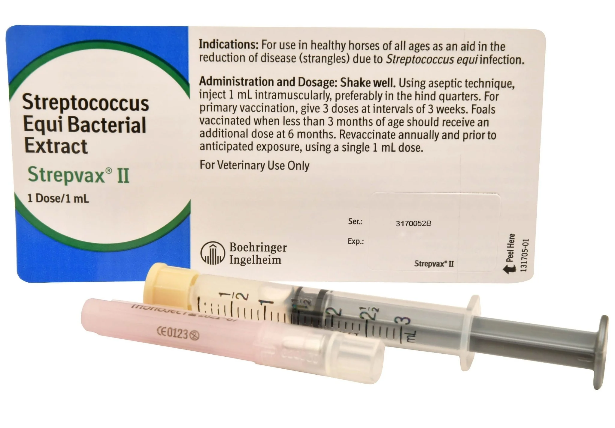 Strepvax II (with syringe/needle) - Healthber