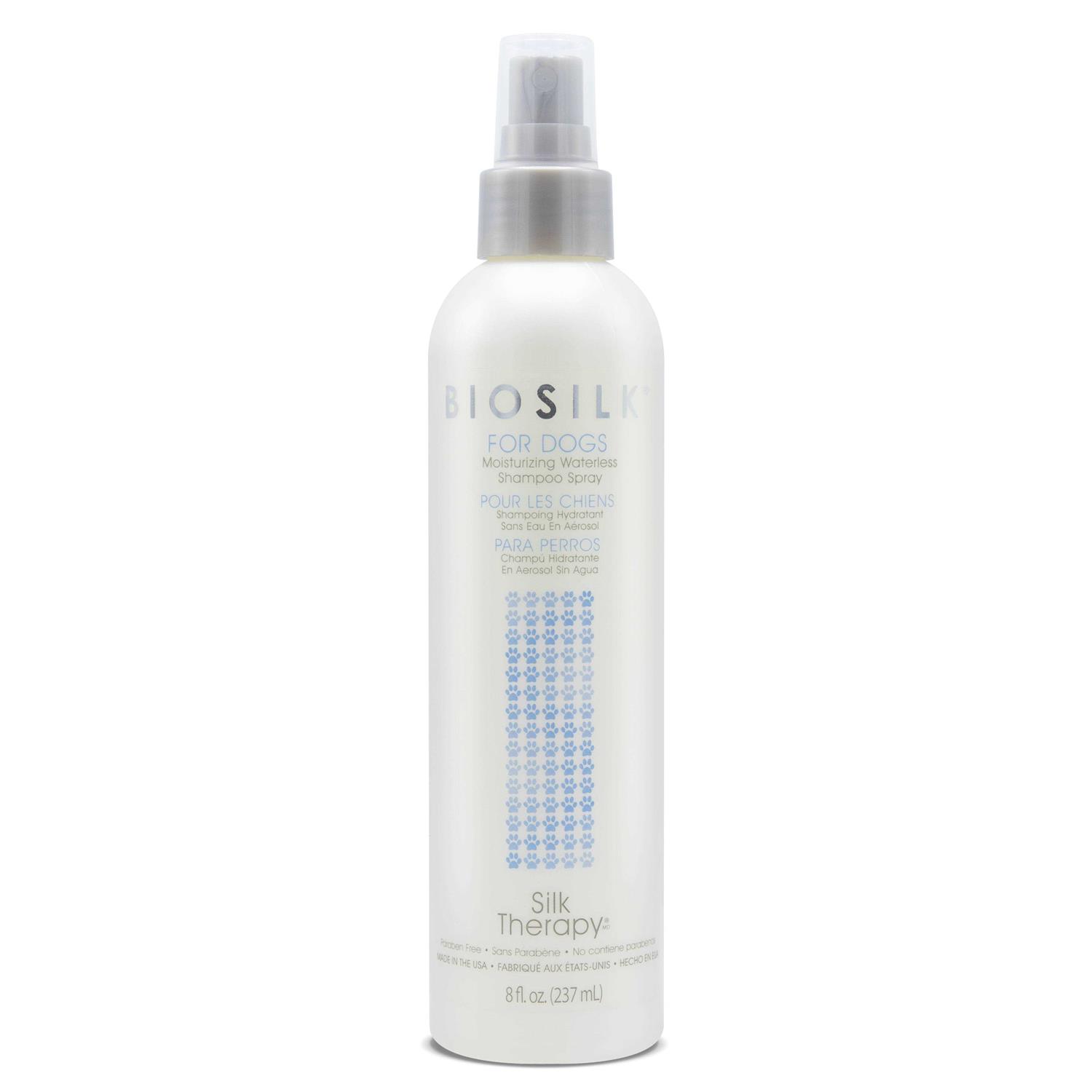 Biosilk Therapy Deep Moisture Waterless Shampoo Spray for Dogs - Healthber
